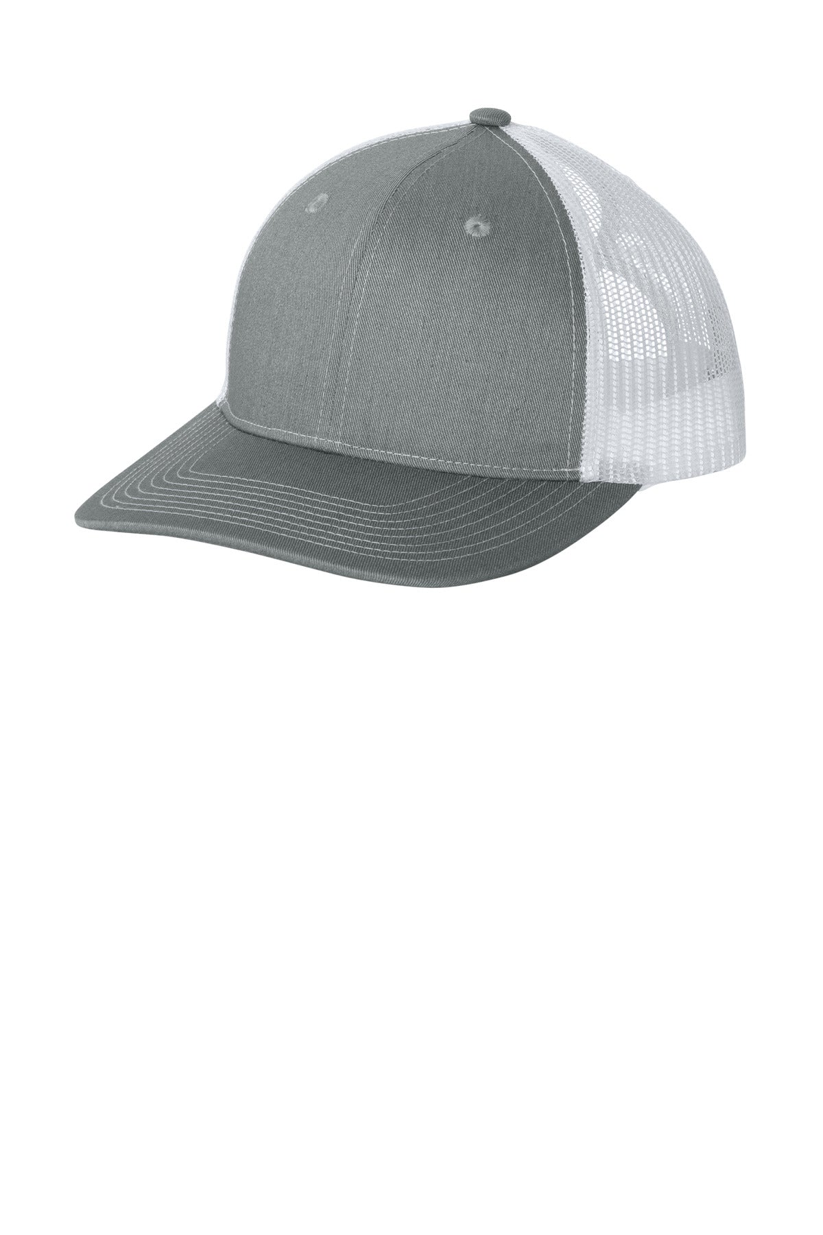Custom Embroidery or DTF Print - Port Authority ® Snapback Ponytail Trucker Cap LC401