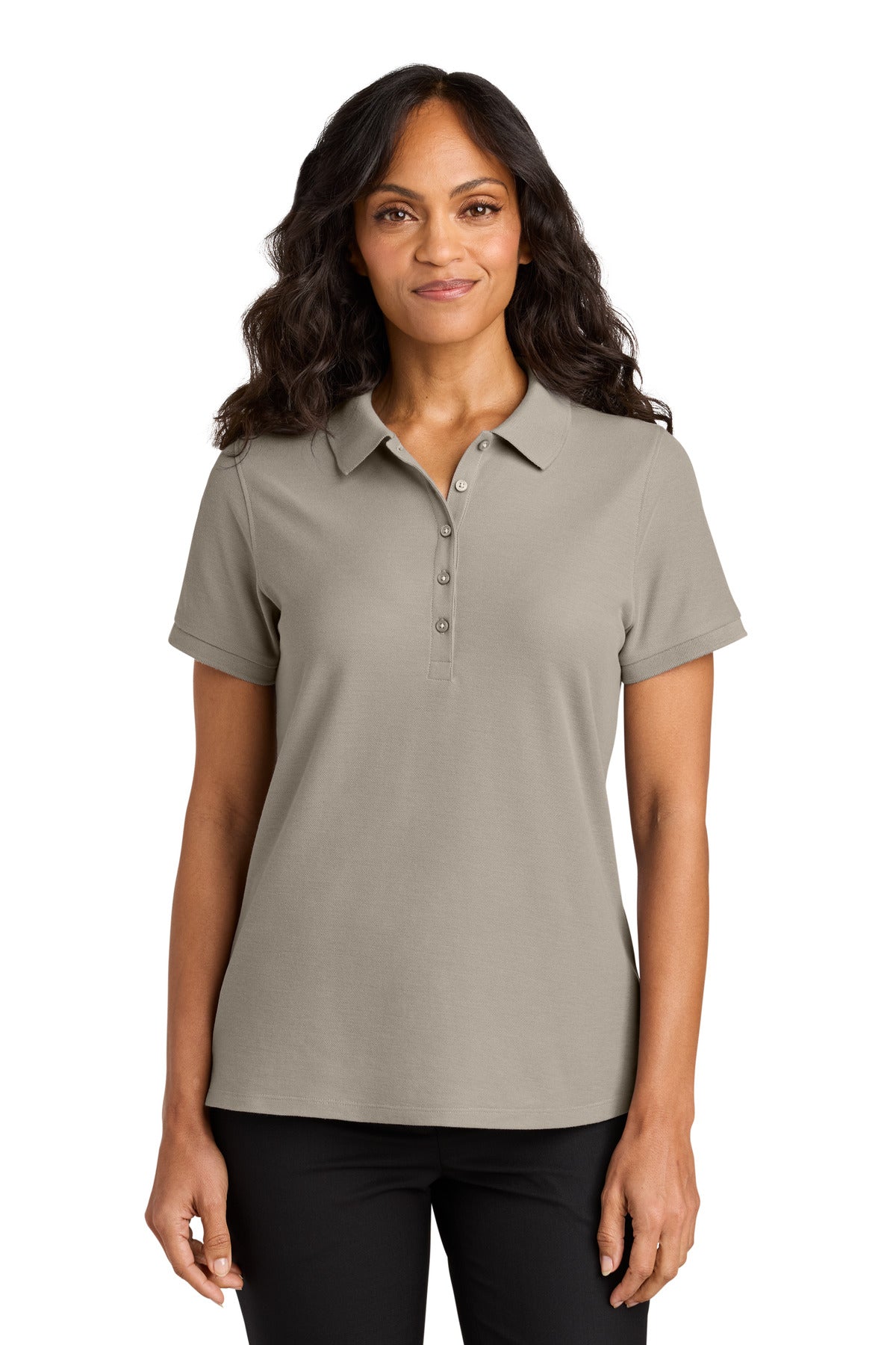 Custom Embroidered or DTF Printed - Port Authority® Women's Wearever Signature Pique Polo LK200