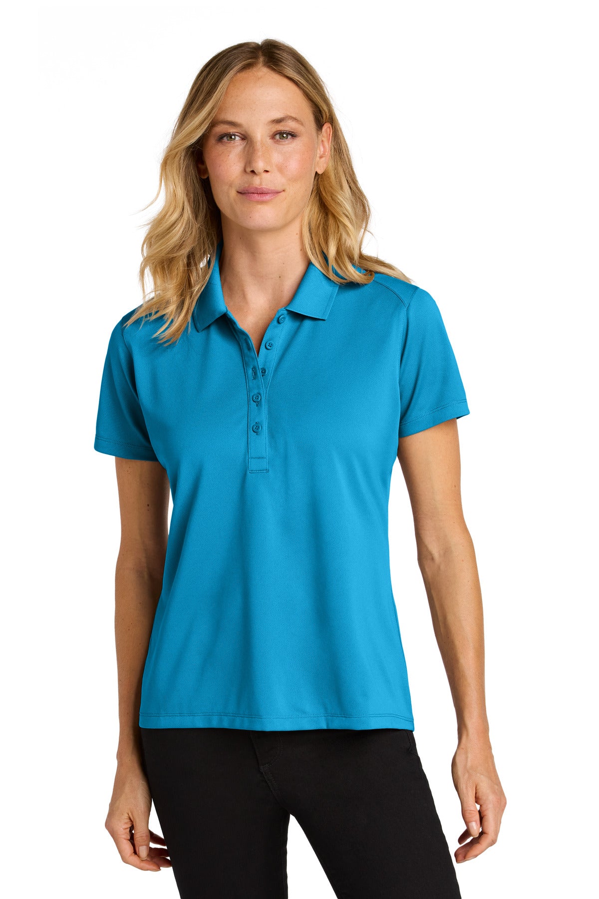 Custom Embroidery or DTF Print - Port Authority ® Women's Wearever Performance Pique Polo LK240