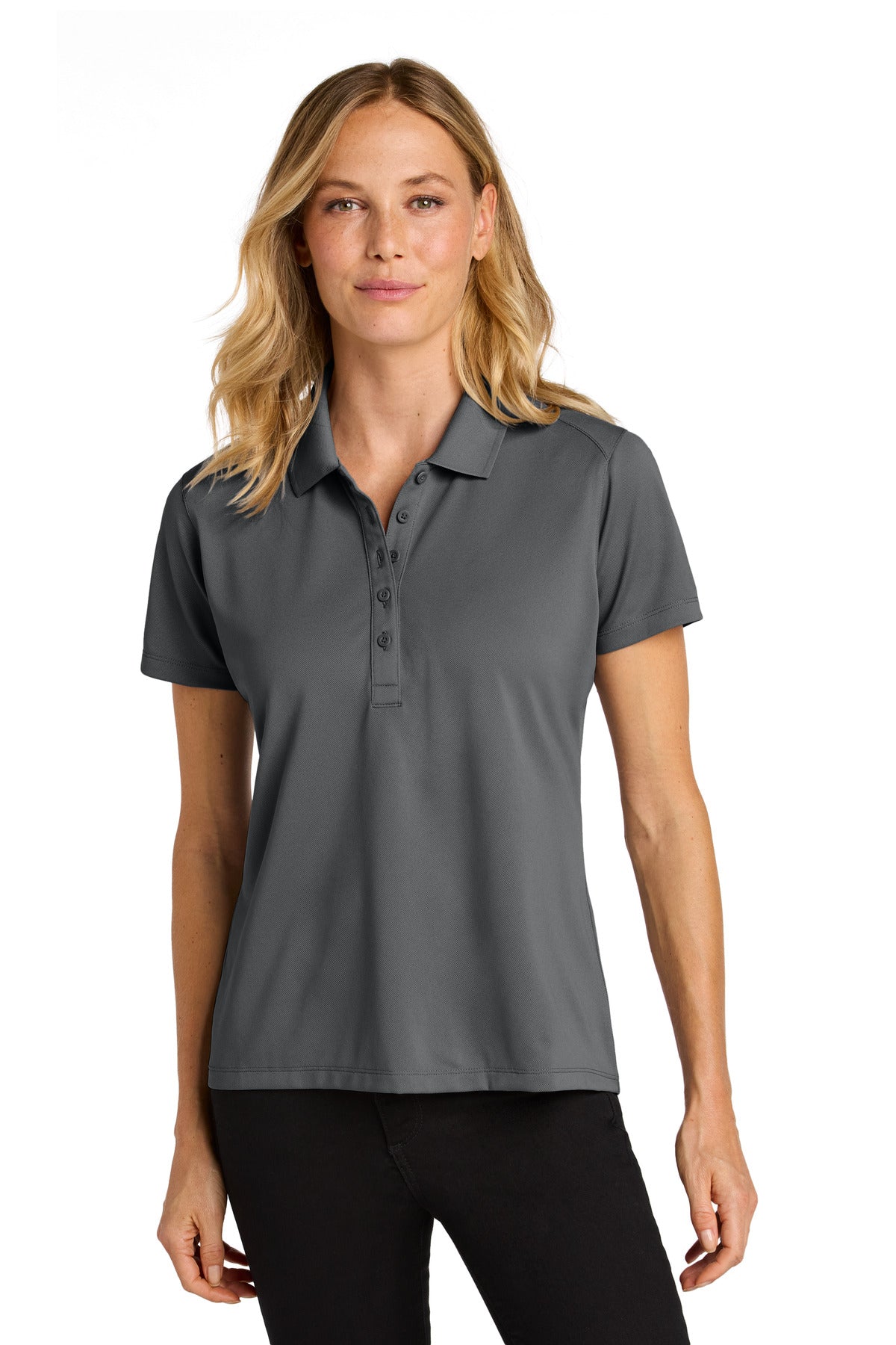 Custom Embroidery or DTF Print - Port Authority ® Women's Wearever Performance Pique Polo LK240