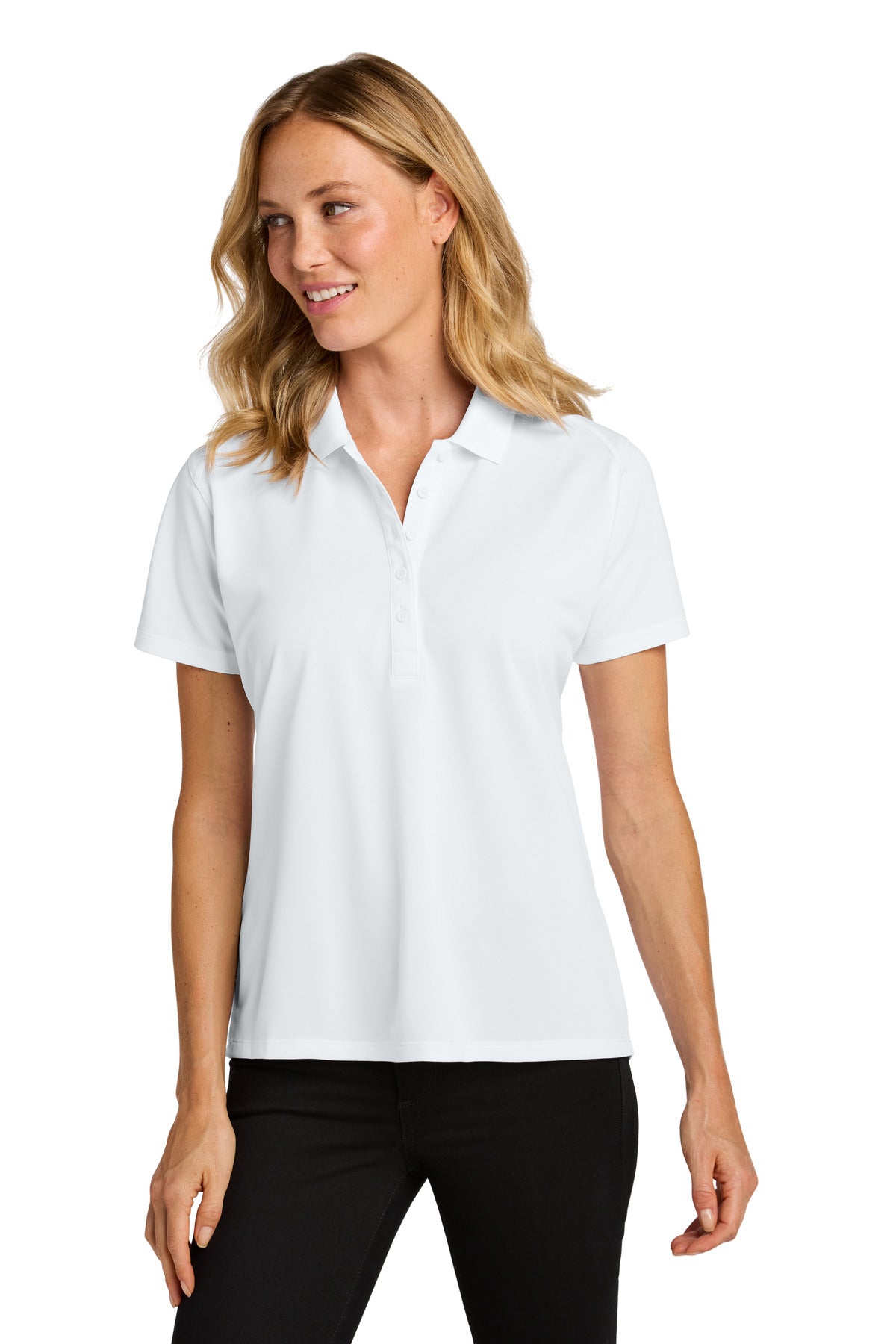 Custom Embroidered - Port Authority® Women's Wearever Performance Pique Polo LK240