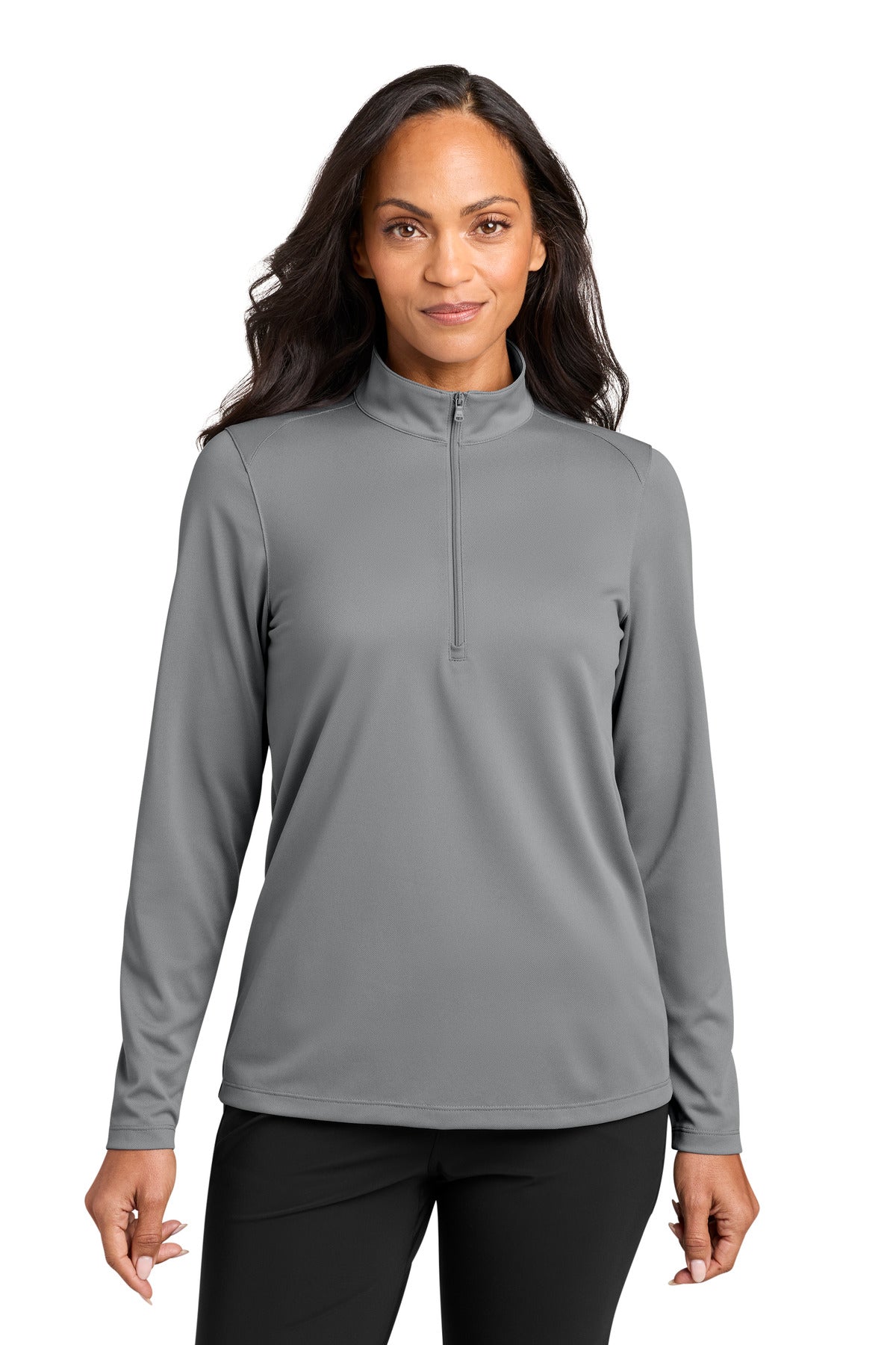 Custom Embroidery or DTF Print - Port Authority ® Women's Wearever Performance Pique 1/4-Zip LK241