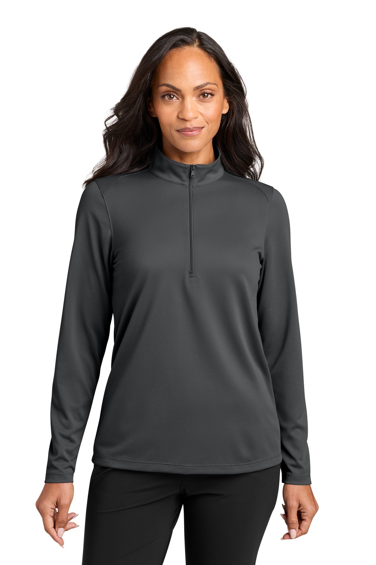 Custom Embroidery or DTF Print - Port Authority ® Women's Wearever Performance Pique 1/4-Zip LK241