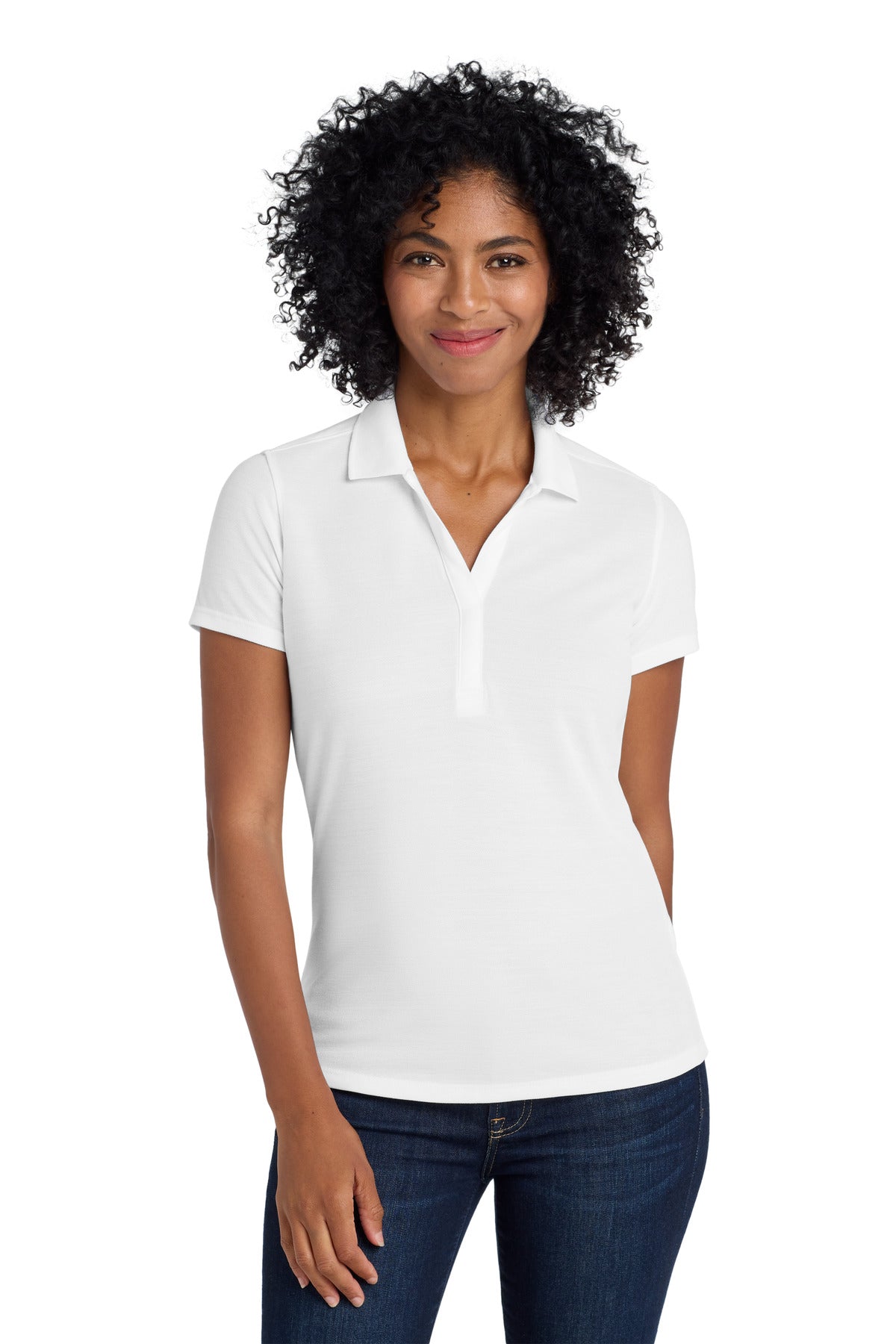 Custom Embroidery or DTF Print - Port Authority ® Women's EZPerformance ™ Pique Polo. LK600