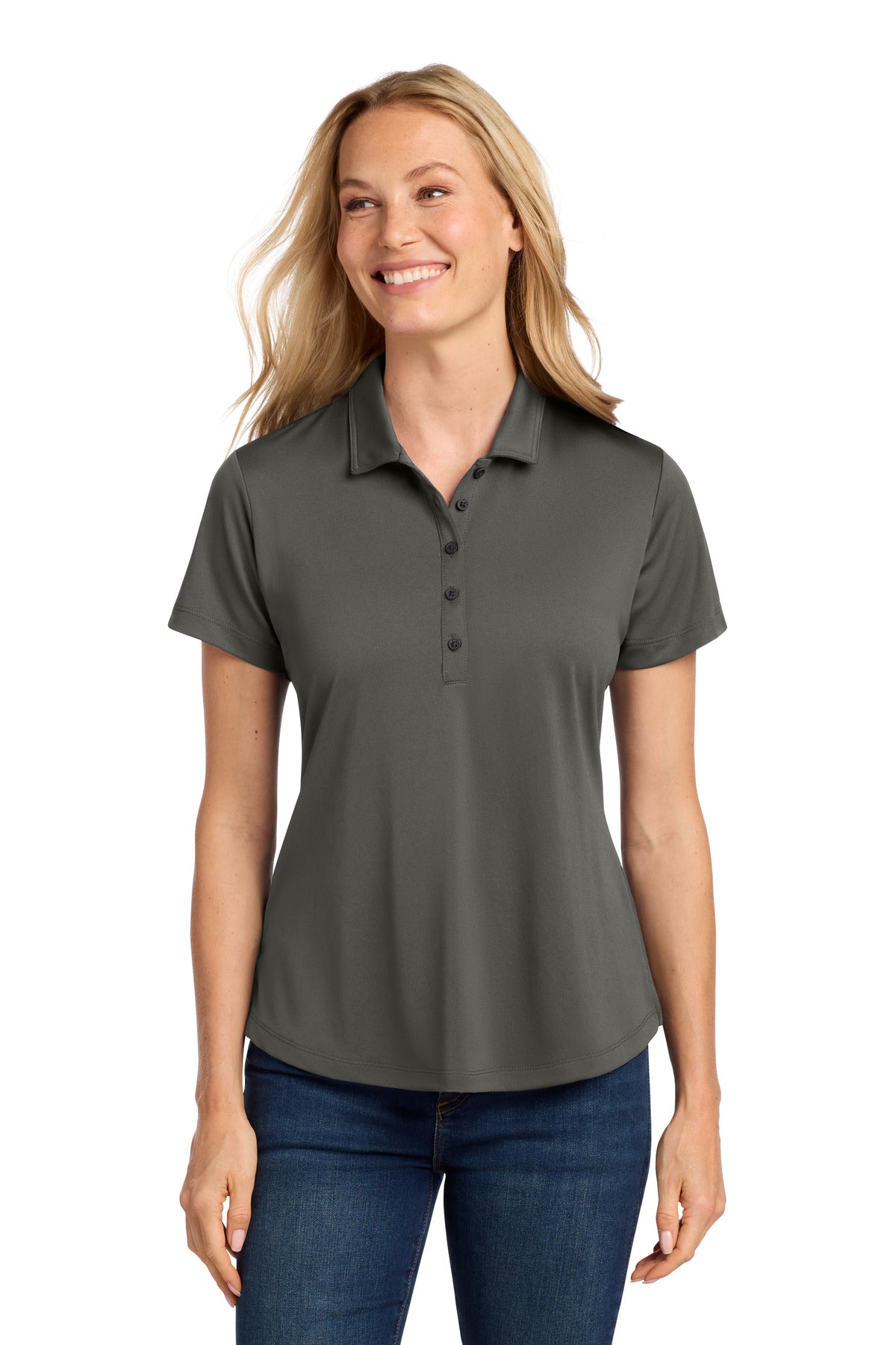 Custom Embroidery or DTF Print - Port Authority ® Women's C-FREE ® Snag-Proof Polo LK864