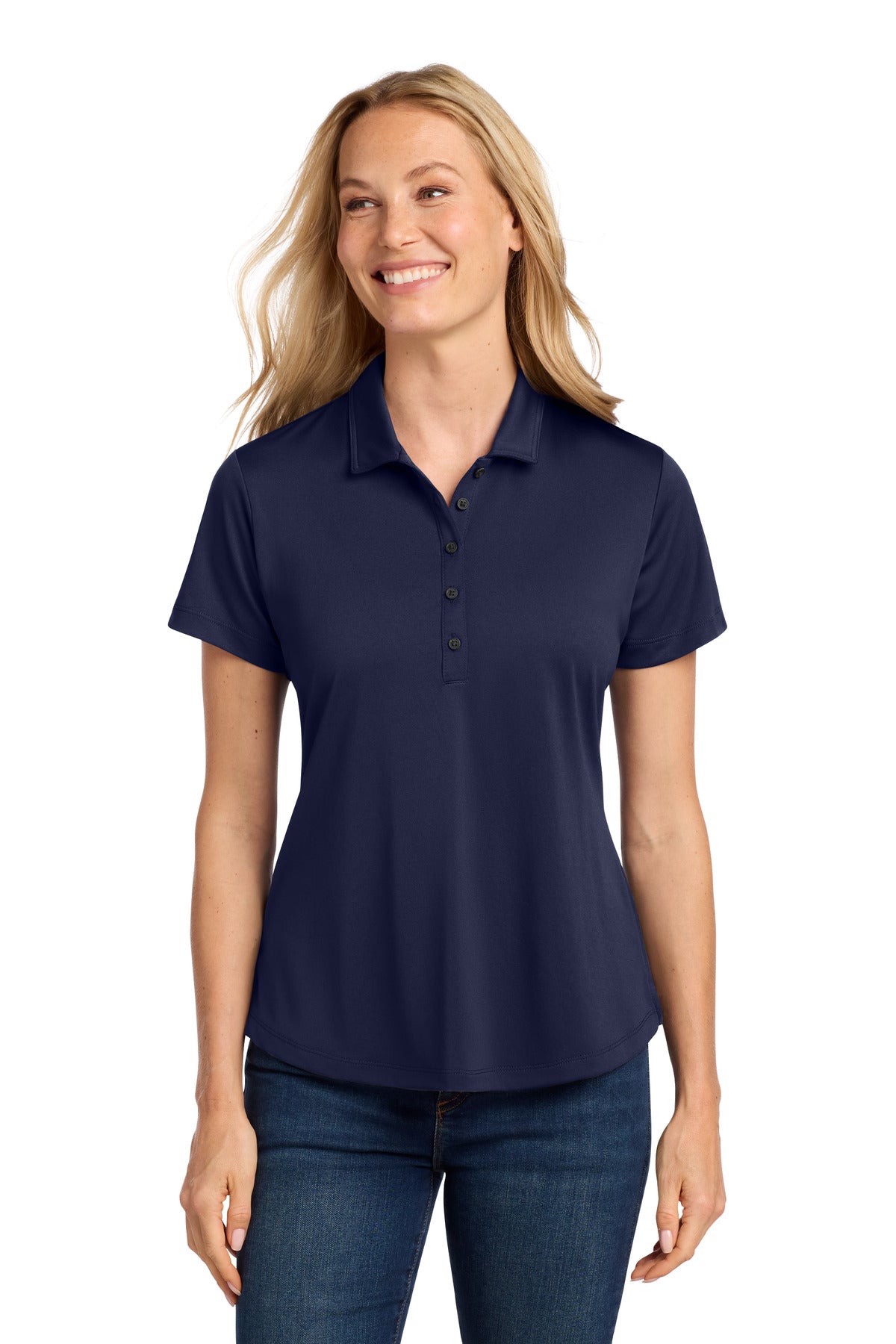 Custom Embroidery or DTF Print - Port Authority ® Women's C-FREE ® Snag-Proof Polo LK864