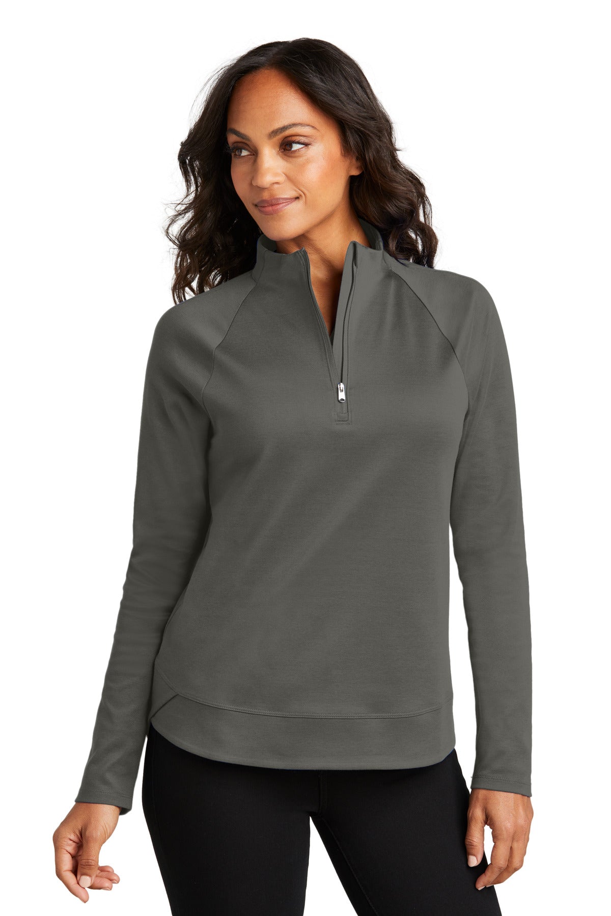 Custom Embroidery or DTF Print - Port Authority ® Women's C-FREE ® Cypress 1/4-Zip LK870