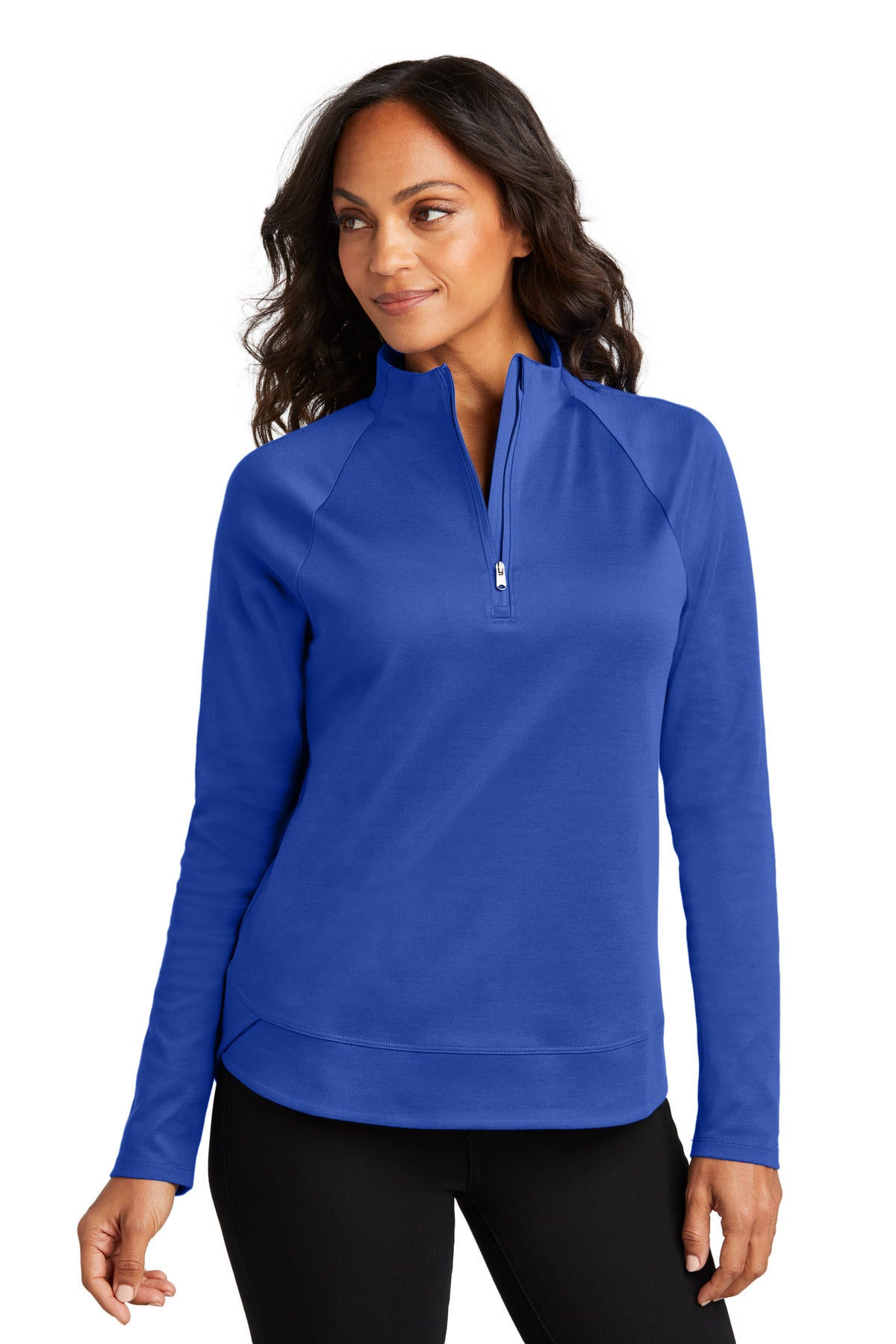Custom Embroidered or DTF Print on Port Authority ® Women's C-FREE ® Cypress 1/4-Zip LK870