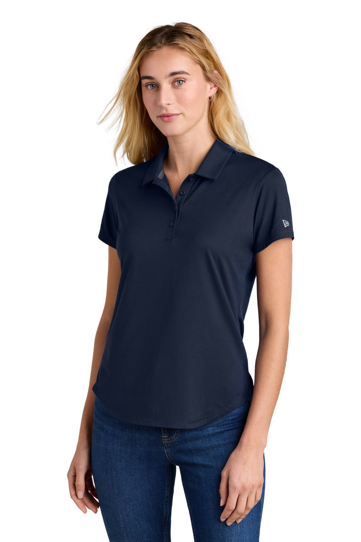 Custom Embroidery - New Era ® Women's Power Polo LNEA225