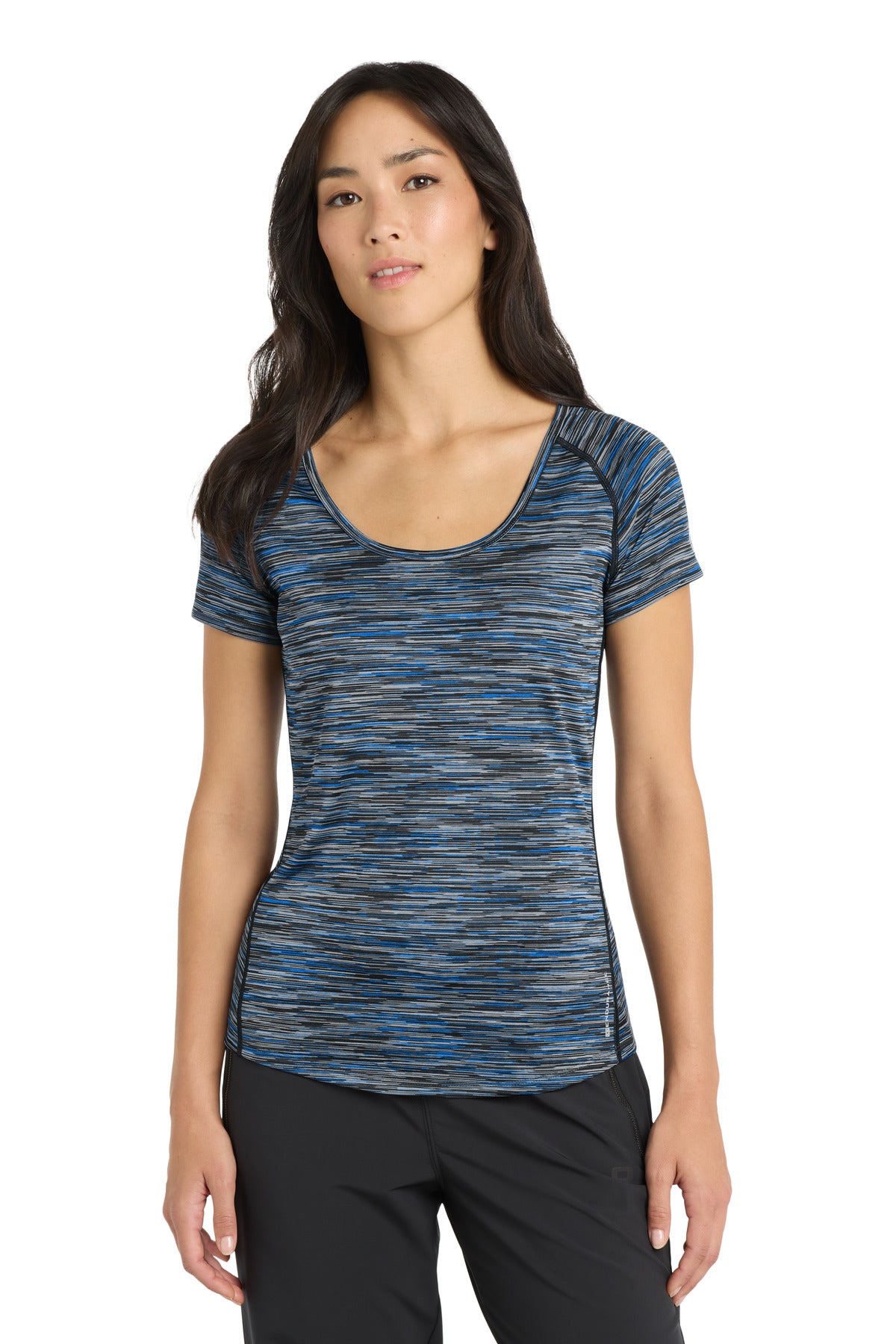 Custom Embroidered or DTF Print on OGIO ® Women's Verge Scoop Neck. LOE326