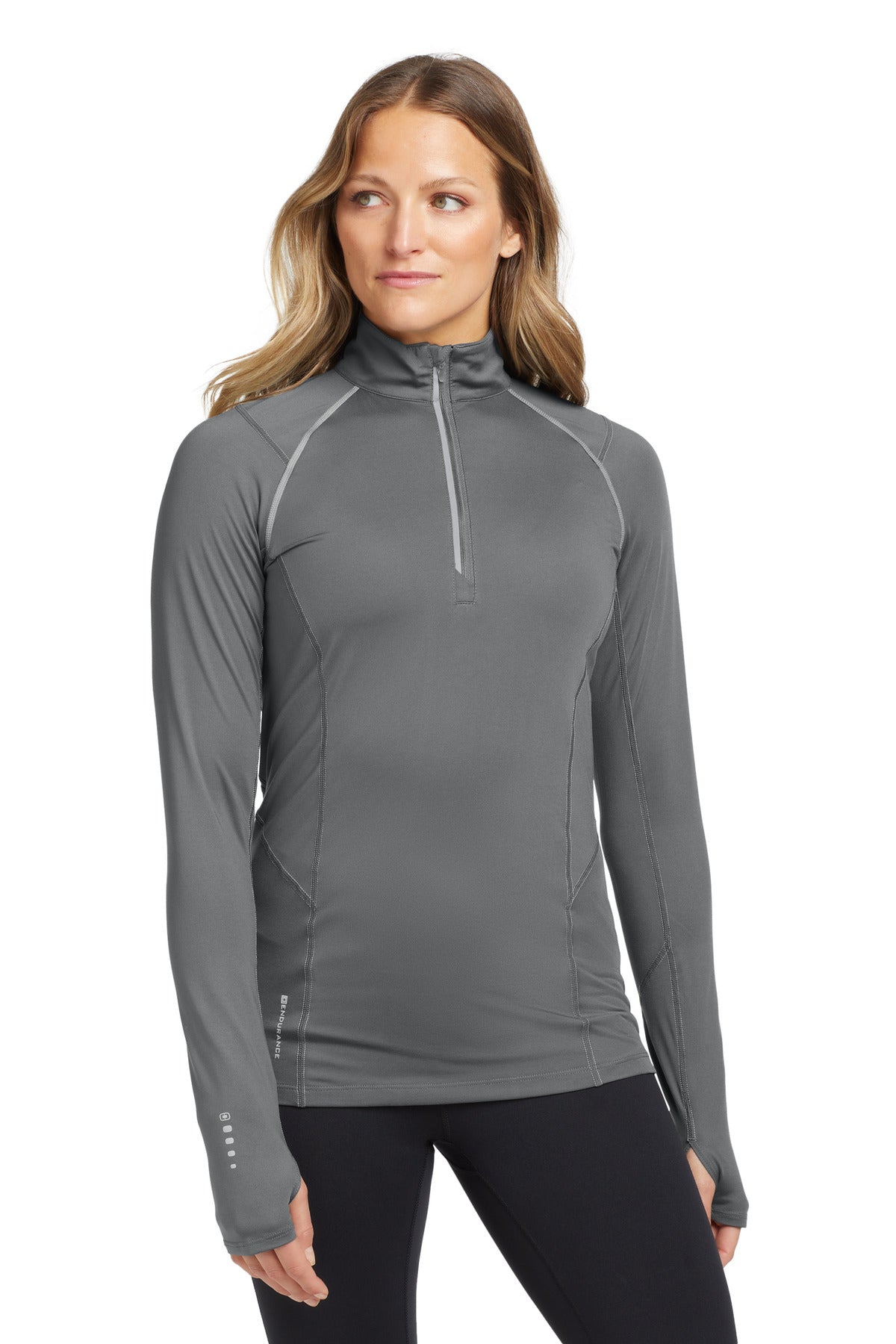 Custom Embroidered or DTF Print on OGIO ® Women's Nexus 1/4-Zip Pullover. LOE335