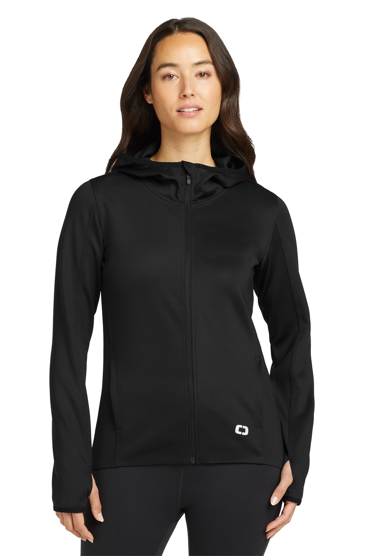 Custom Embroidery or DTF Print - OGIO ® Women's Stealth Full-Zip Jacket. LOE728