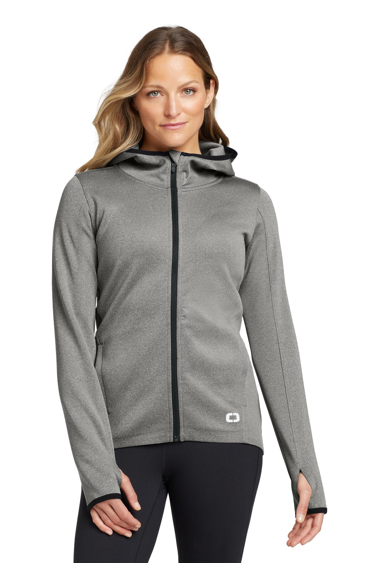 Custom Embroidery or DTF Print - OGIO ® Women's Stealth Full-Zip Jacket. LOE728