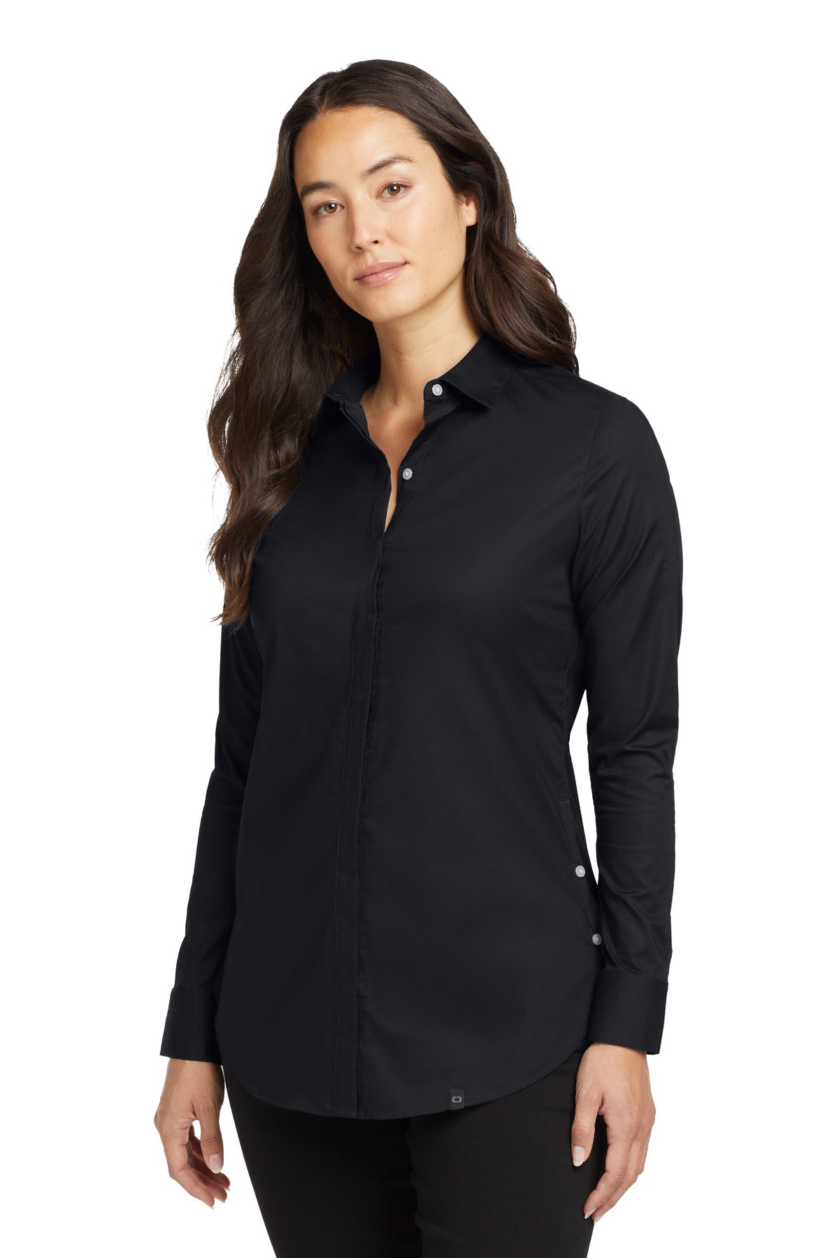 Custom Embroidery or DTF Print - OGIO ® Women's Commuter Woven Tunic. LOG1002