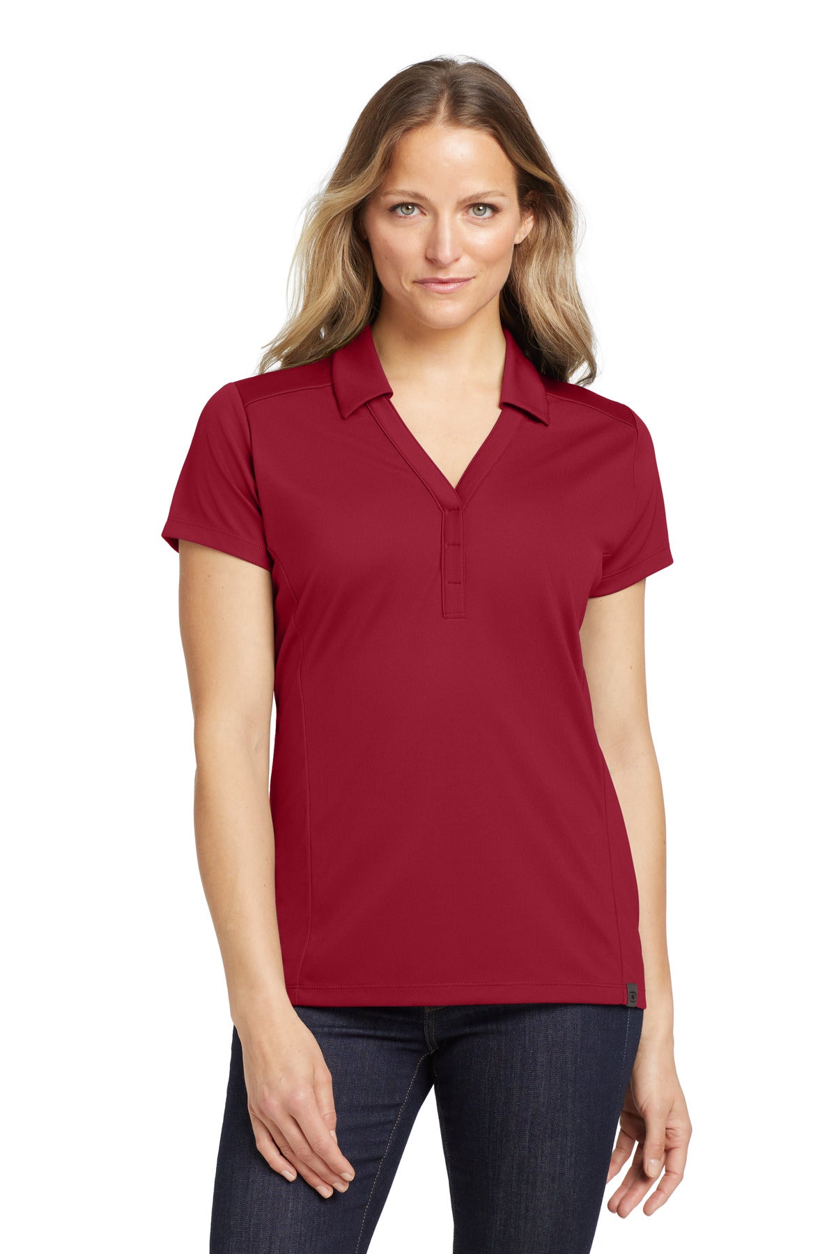 Custom Embroidery or DTF Print - OGIO ® Women's Framework Polo. LOG125