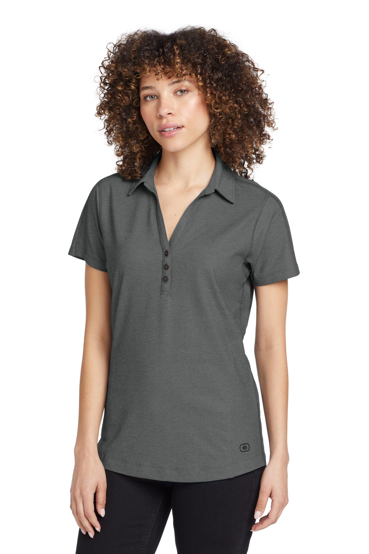 Custom Embroidery or DTF Print - OGIO ® Women's Onyx Polo. LOG126