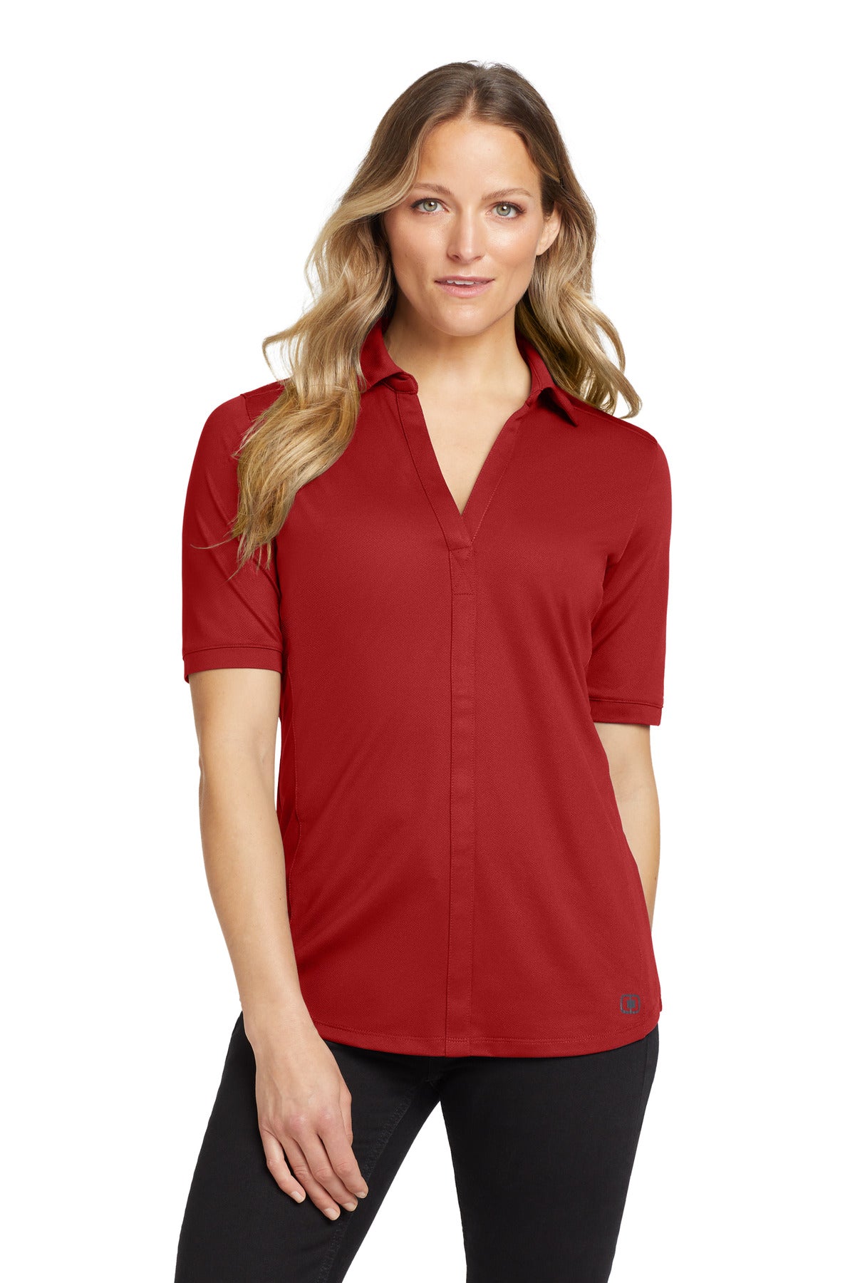 Custom Embroidery or DTF Print - OGIO ® Women's Metro Polo. LOG130