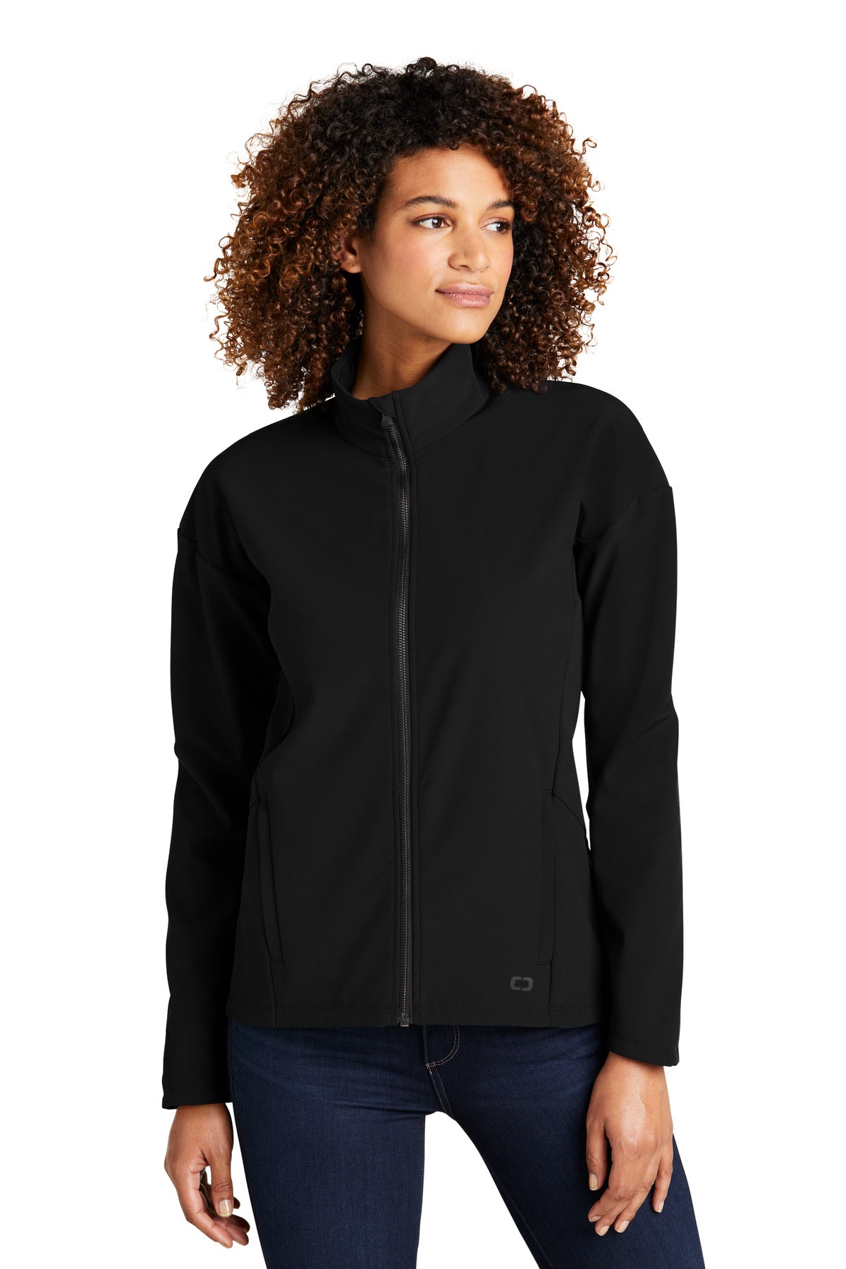 Custom Embroidered or DTF Print on OGIO ® Women's Commuter Full-Zip Soft Shell LOG755