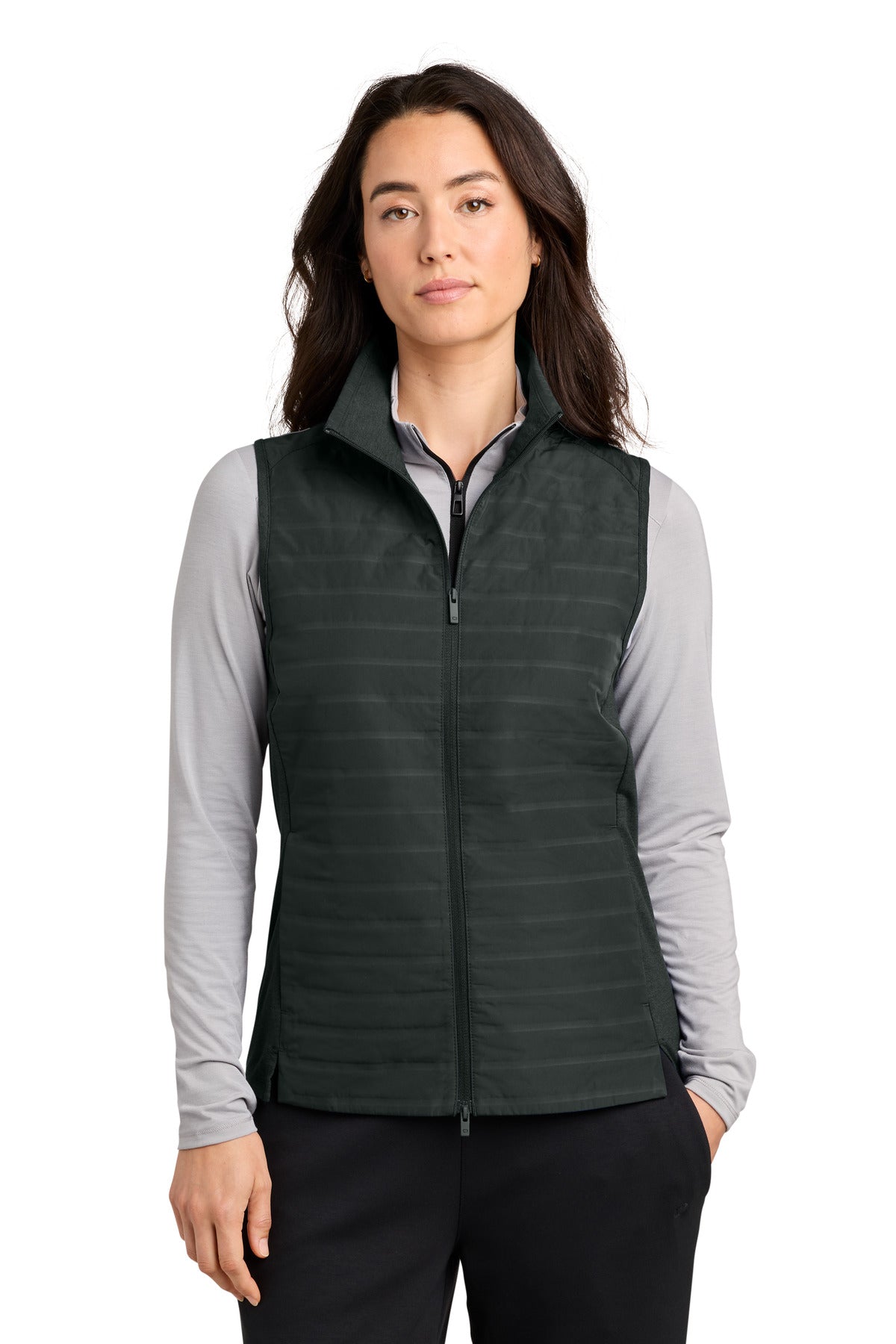 Custom Embroidery or DTF Print - OGIO ® Women's Driveline Hybrid Vest LOG761