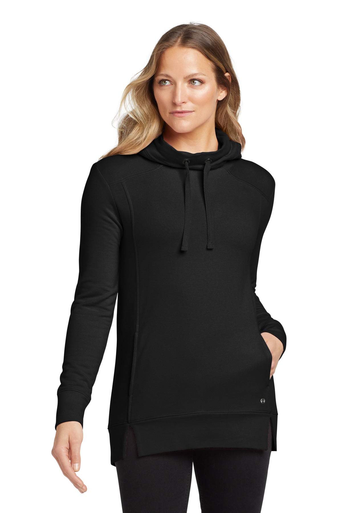 Custom Embroidered or DTF Print on OGIO ® Women's Luuma Pullover Fleece Hoodie. LOG810