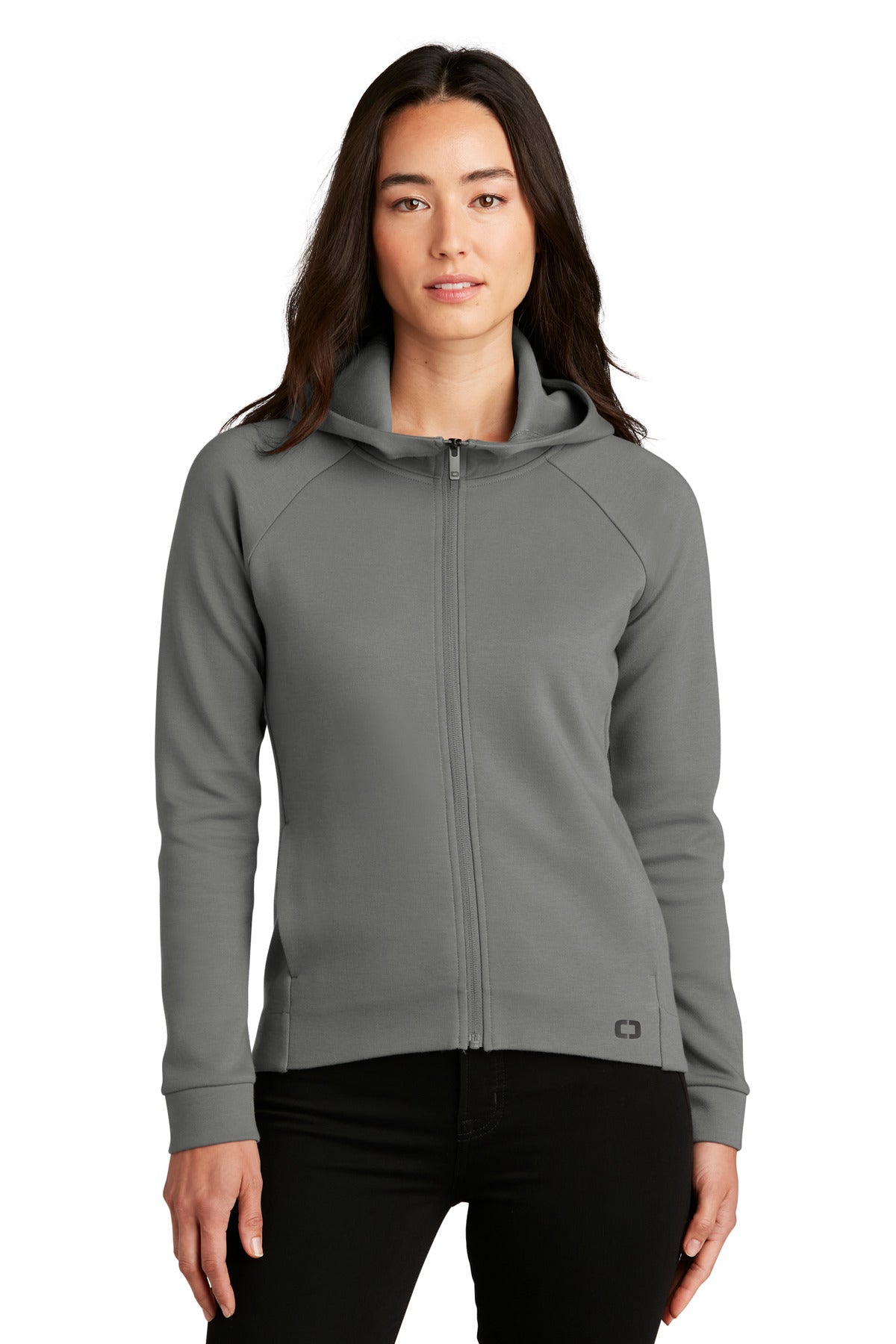 Custom Embroidered or DTF Print on OGIO ® Women's Bolt Full-Zip Hoodie LOG850