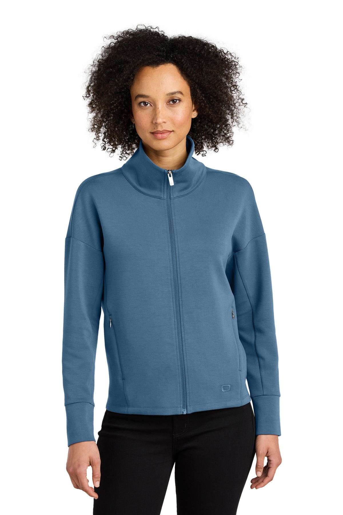 Custom Embroidery or DTF Print - OGIO ® Women's Transcend Full-Zip LOG860