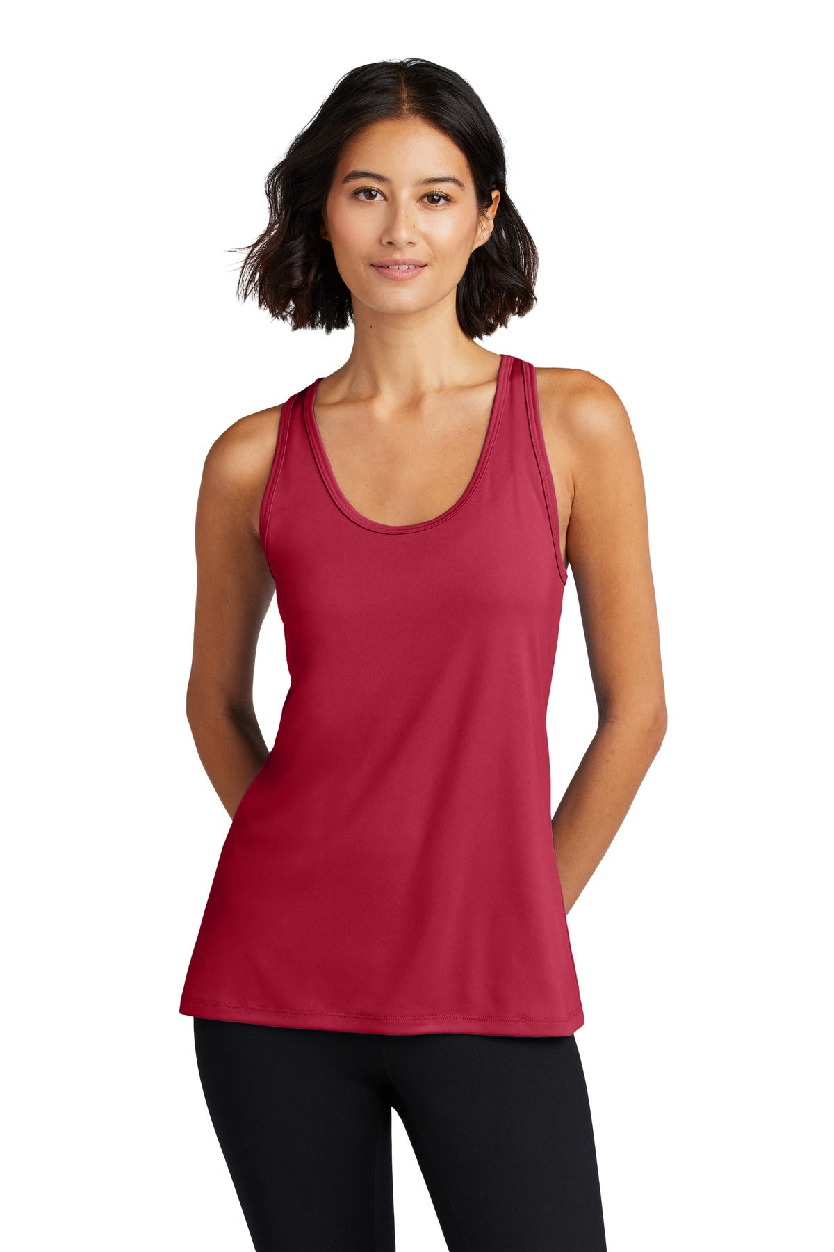 Custom Embroidery or DTF Print - Port & Co ™ Women's Performance Tank LPC380TT