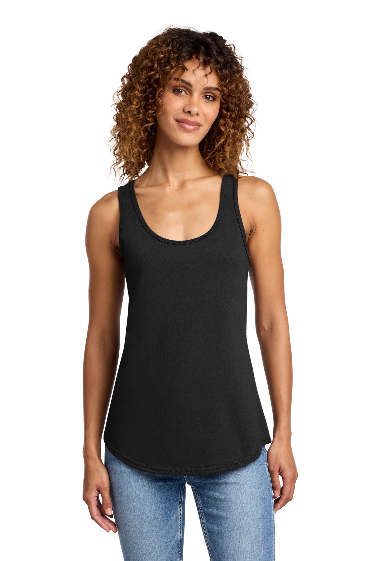 Custom Embroidery or DTF Print - Port & Co ® Women's Core Cotton Tank Top. LPC54TT