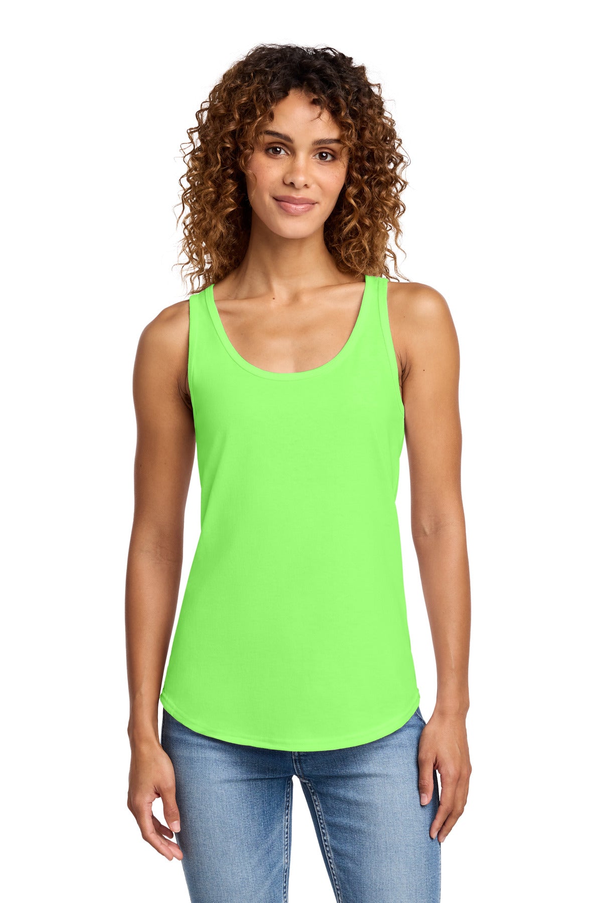 Custom Embroidery or DTF Print - Port & Co ® Women's Core Cotton Tank Top. LPC54TT