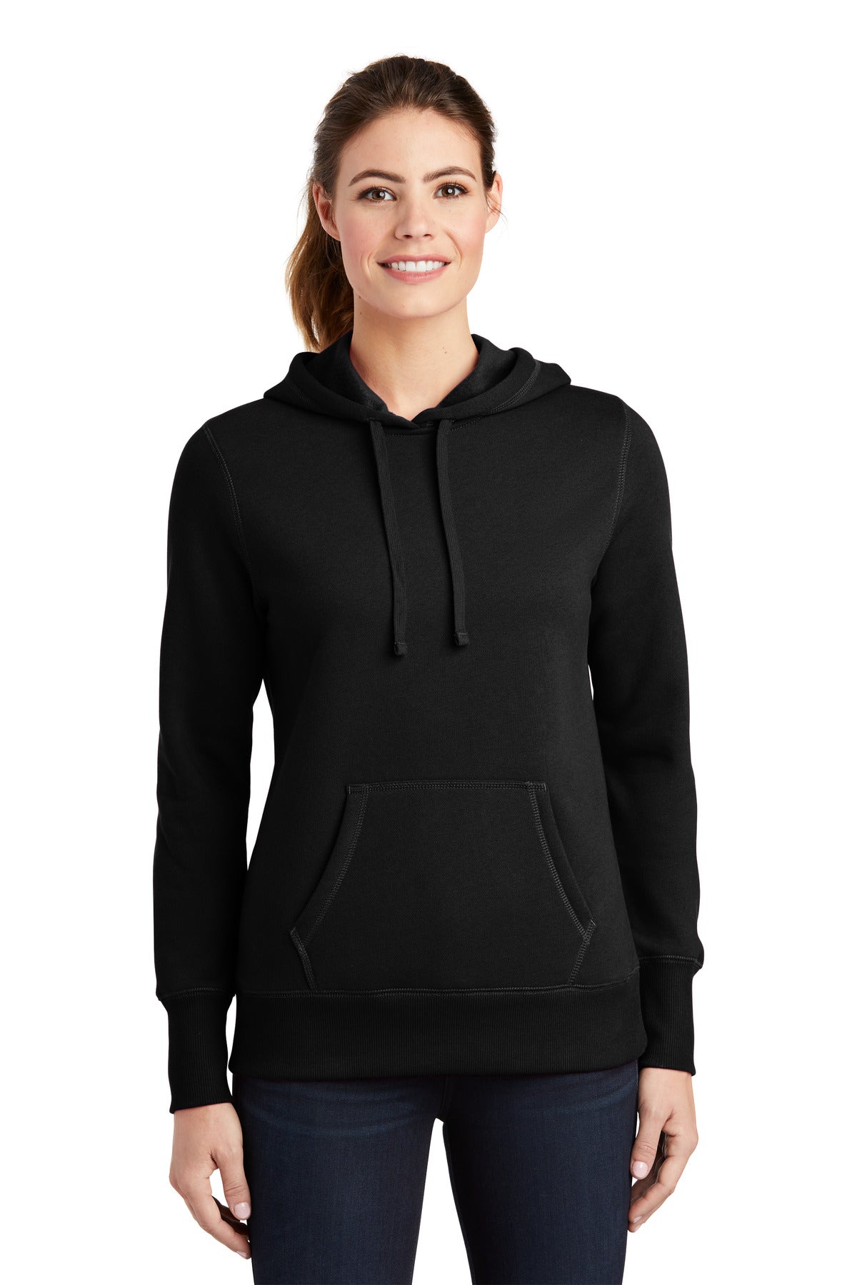 Custom Embroidered - Sport-Tek® Ladies Pullover Hooded Sweatshirt. LST254