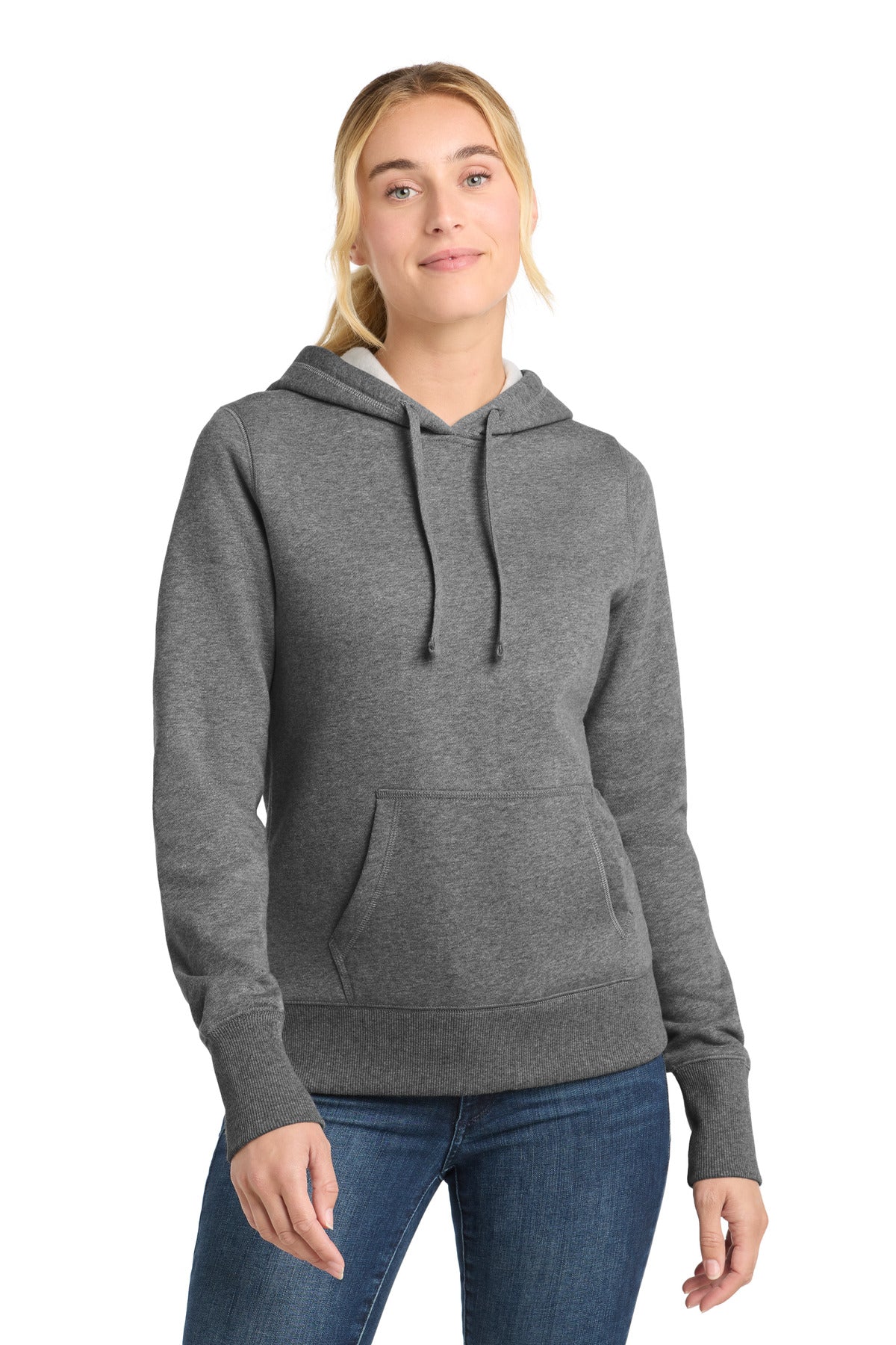 Custom Embroidery or DTF Print - Sport-Tek ® Women's Pullover Hooded Sweatshirt. LST254