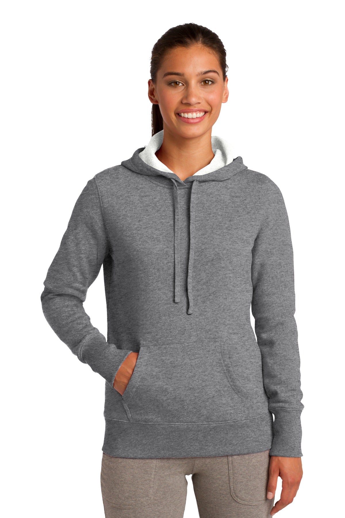 Custom Embroidered - Sport-Tek® Ladies Pullover Hooded Sweatshirt. LST254