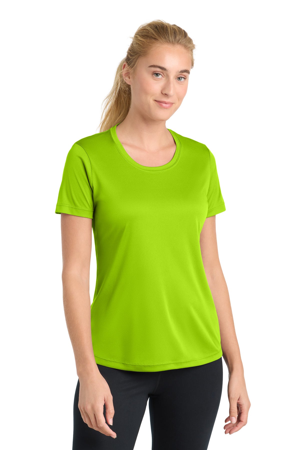 Custom Embroidery or DTF Print - Sport-Tek ® Women's PosiCharge ® Competitor™ Tee. LST350