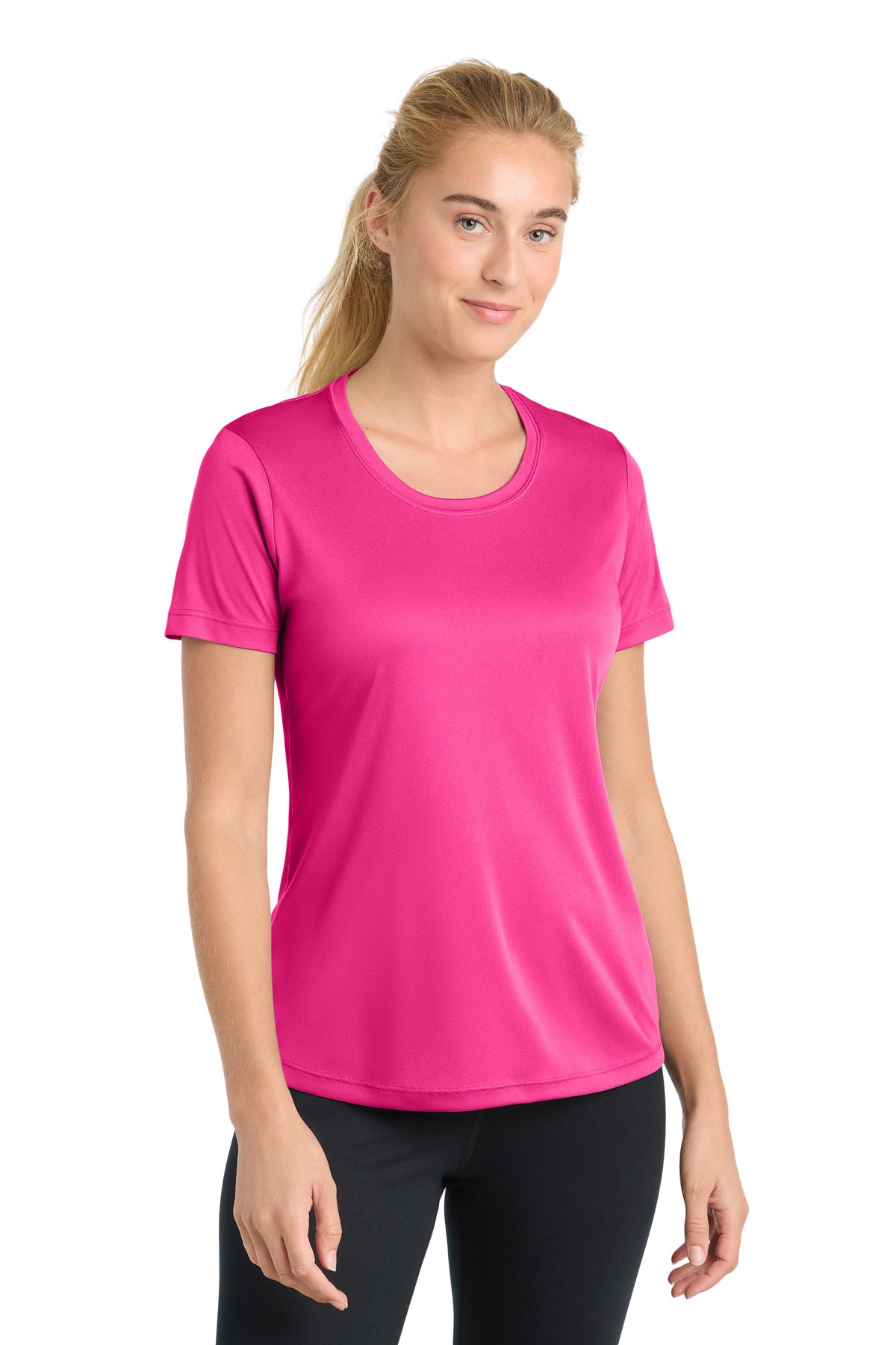 Custom Embroidery or DTF Print - Sport-Tek ® Women's PosiCharge ® Competitor™ Tee. LST350