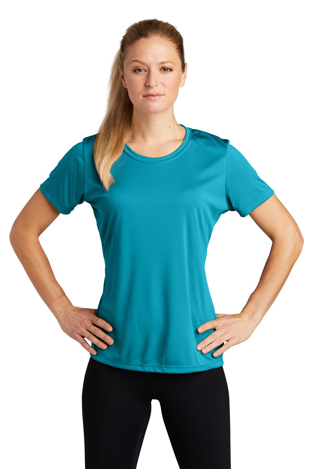 Custom Embroidery or DTF Print - Sport-Tek ® Women's PosiCharge ® Competitor™ Tee. LST350