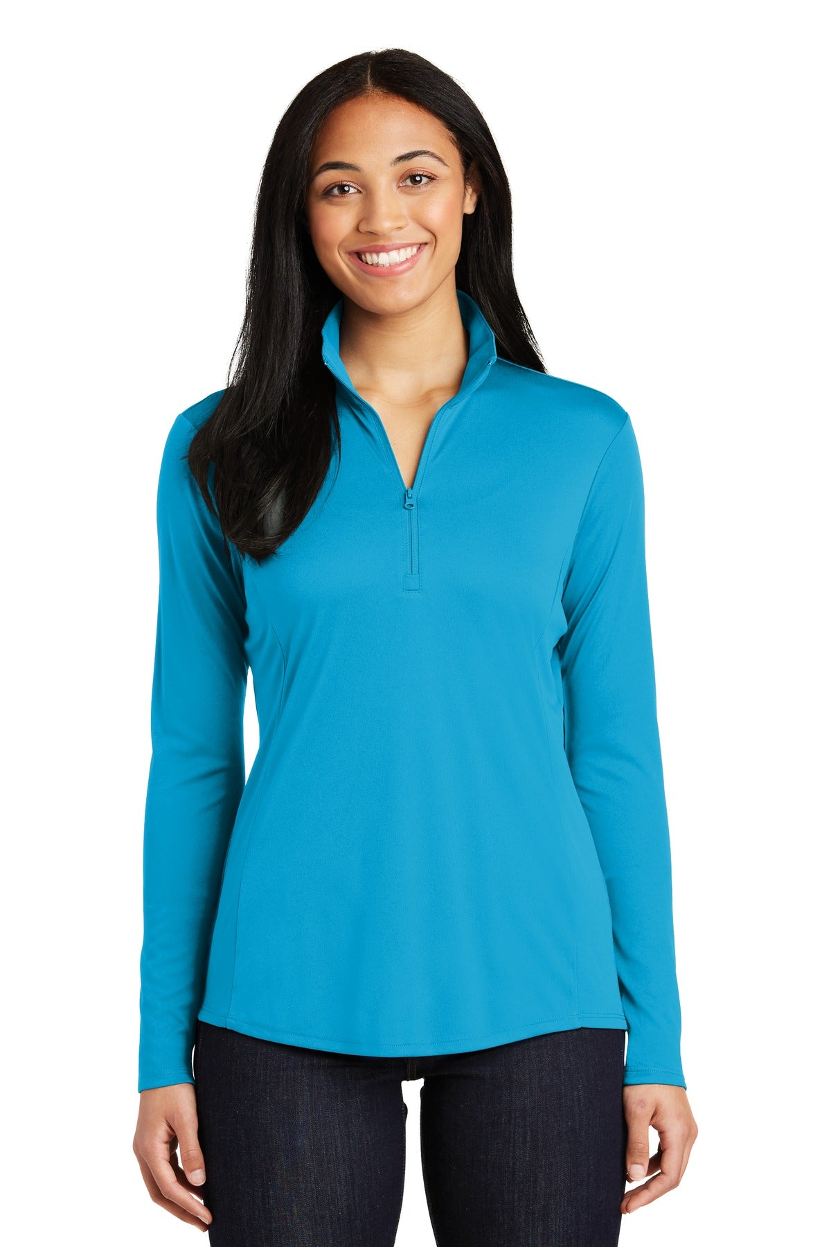 Custom Embroidered - Sport-Tek® Ladies PosiCharge® Competitor™ 1/4-Zip Pullover. LST357