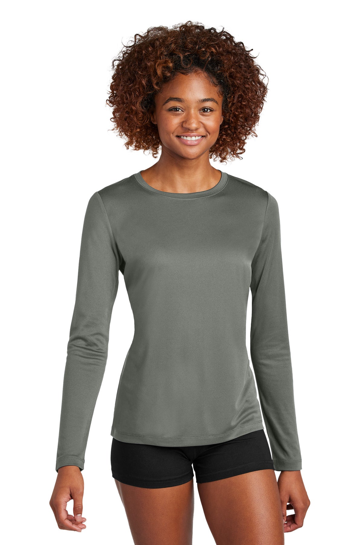 Custom Embroidery or DTF Print - Sport-Tek ® Women's Posi-UV ® Pro Long Sleeve LST420LS