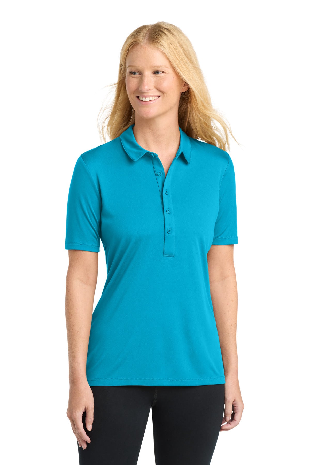 Custom Embroidery or DTF Print - Sport-Tek ® Women's Posi-UV ® Pro Polo. LST520
