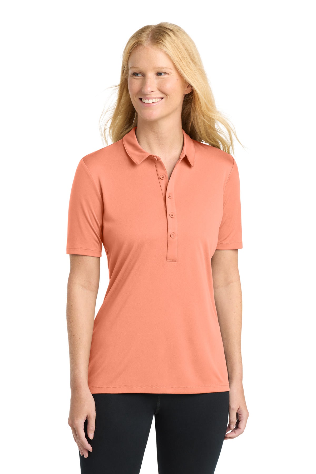 Custom Embroidery or DTF Print - Sport-Tek ® Women's Posi-UV ® Pro Polo. LST520