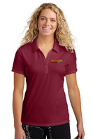 Custom Embroider Personalized Ladies Polo Shirt - Sport-Tek LST550 PosiCharge Competitor Performance Polo - Max 4in by 4in Embroidery Logo
