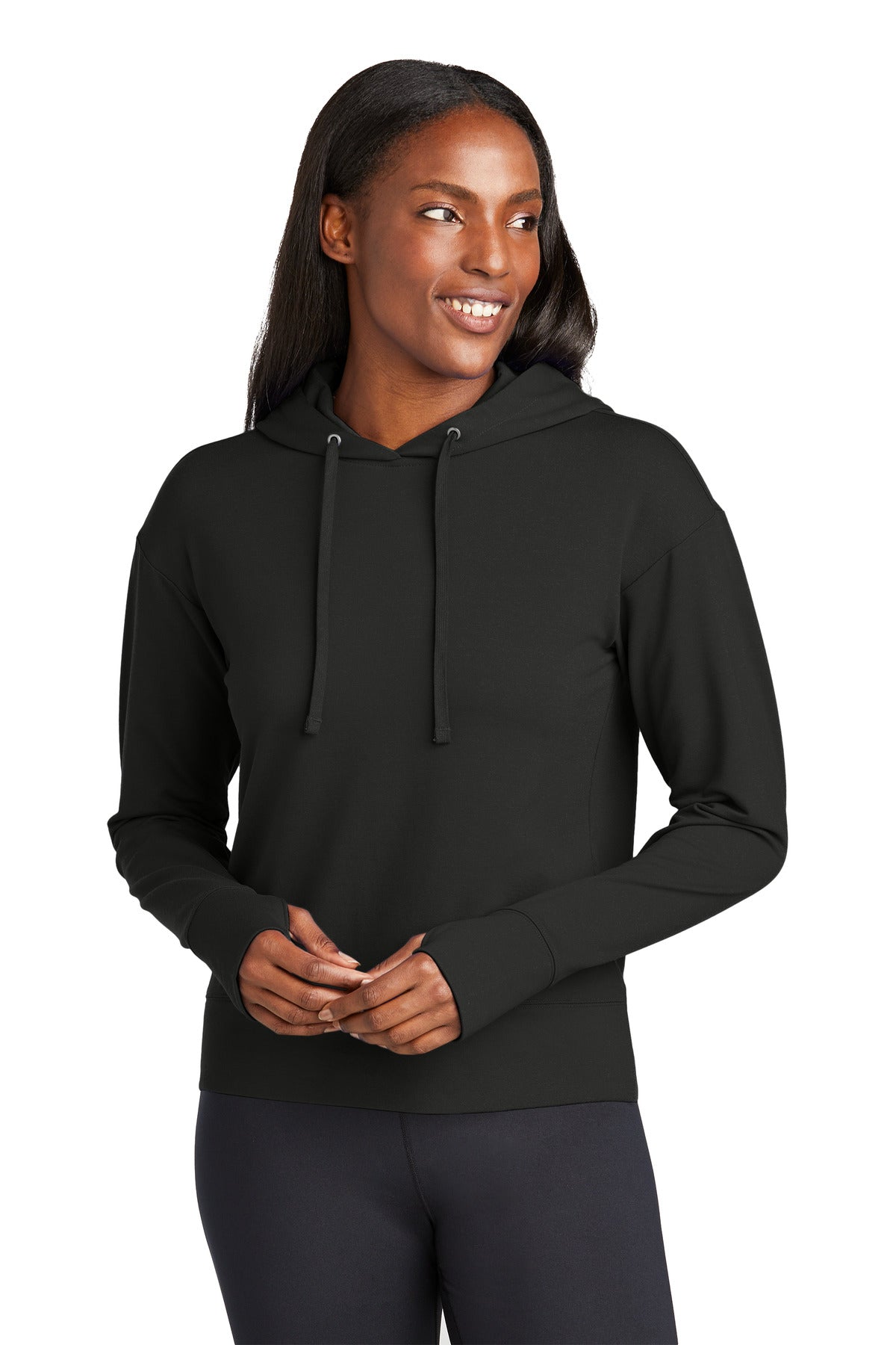 Custom Embroidery or DTF Print - Sport-Tek ® Women's Sport-Wick ® Flex Fleece Pullover Hoodie LST562