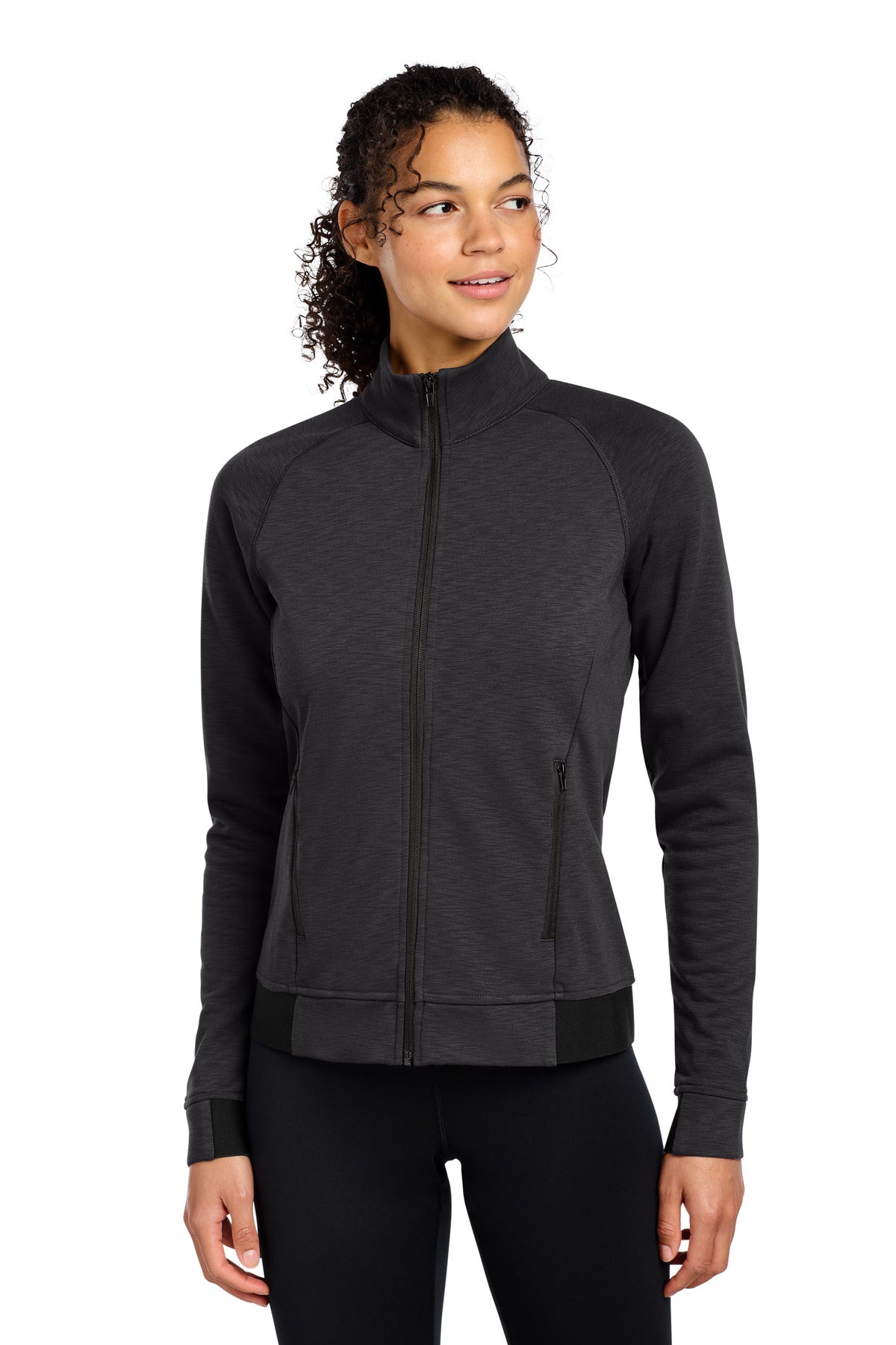 Custom Embroidery or DTF Print - Sport-Tek ® Women's PosiCharge ® Strive Full-Zip LST570