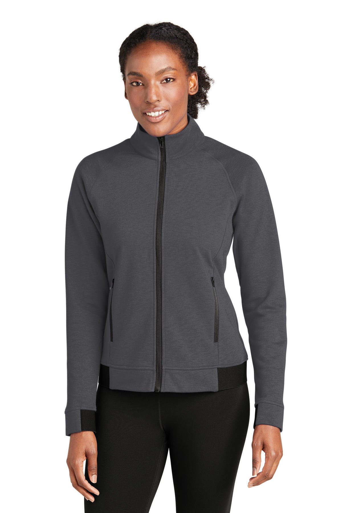 Custom Embroidered or DTF Print on Sport-Tek ® Women's PosiCharge ® Strive Full-Zip LST570