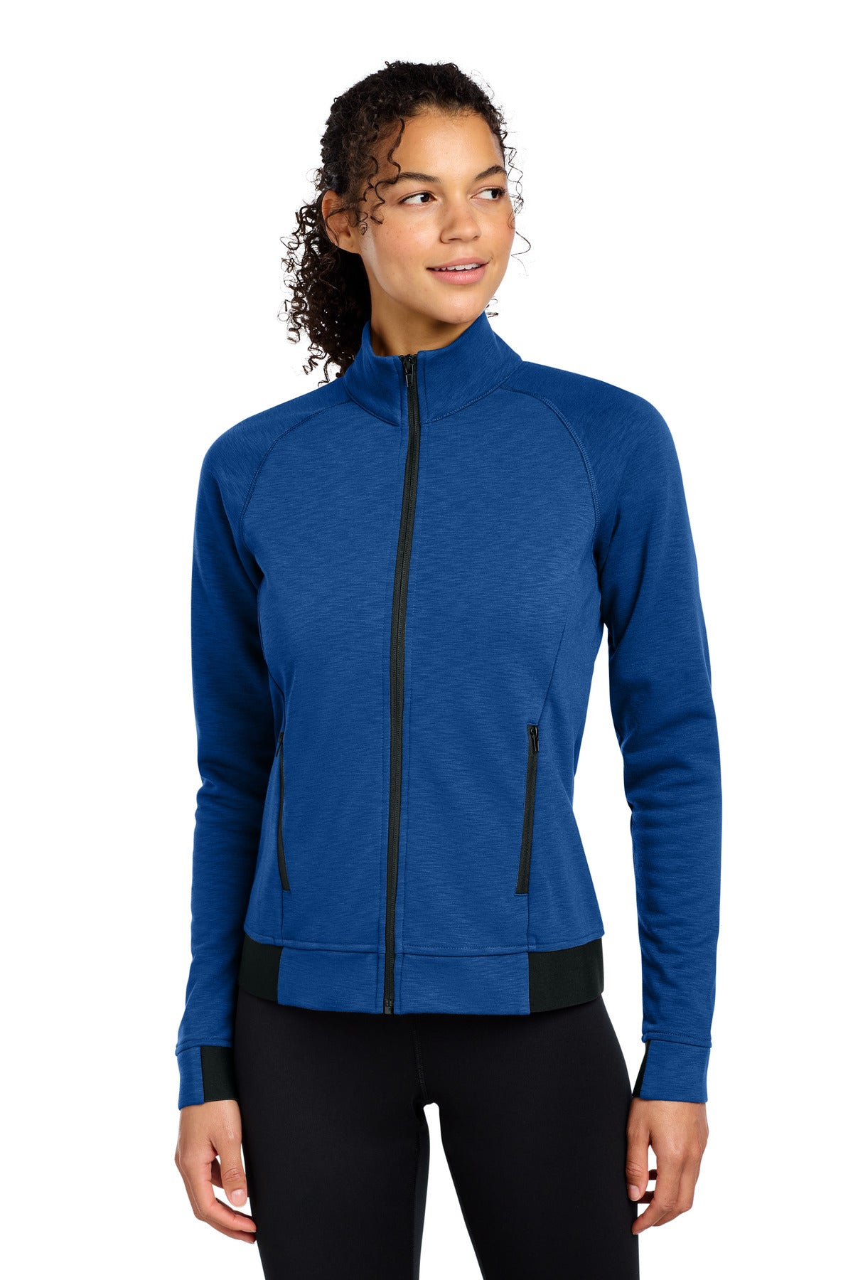 Custom Embroidery or DTF Print - Sport-Tek ® Women's PosiCharge ® Strive Full-Zip LST570