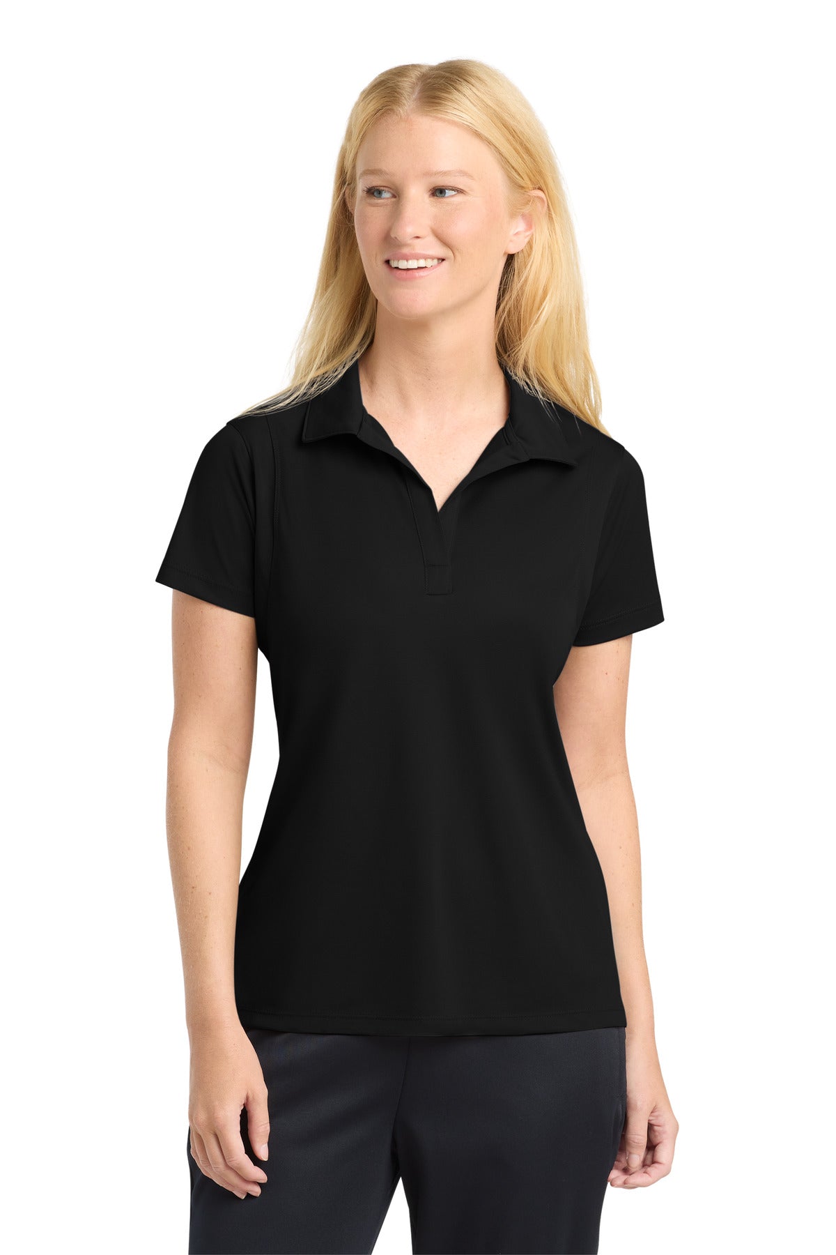 Custom Embroidery or DTF Print - Sport-Tek ® Women's Micropique Sport-Wick ® Polo. LST650