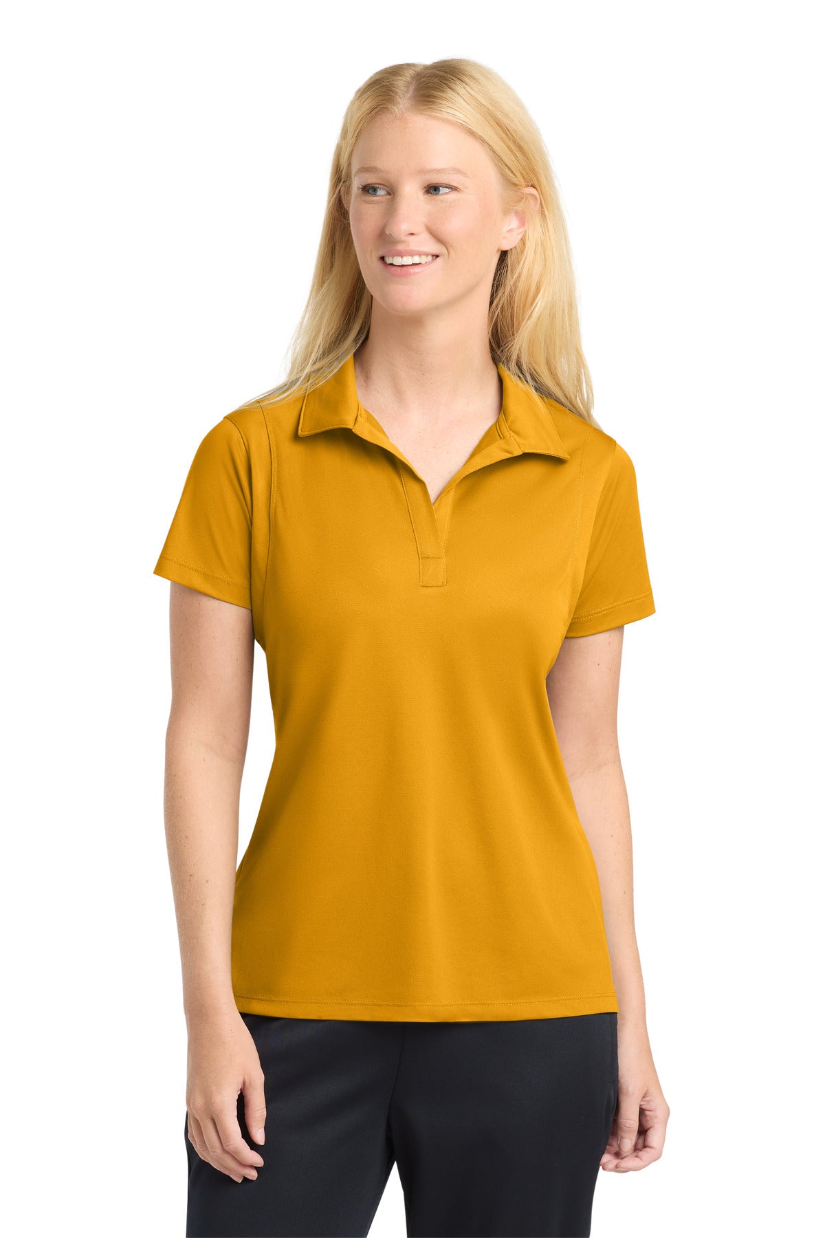 Custom Embroidery or DTF Print - Sport-Tek ® Women's Micropique Sport-Wick ® Polo. LST650