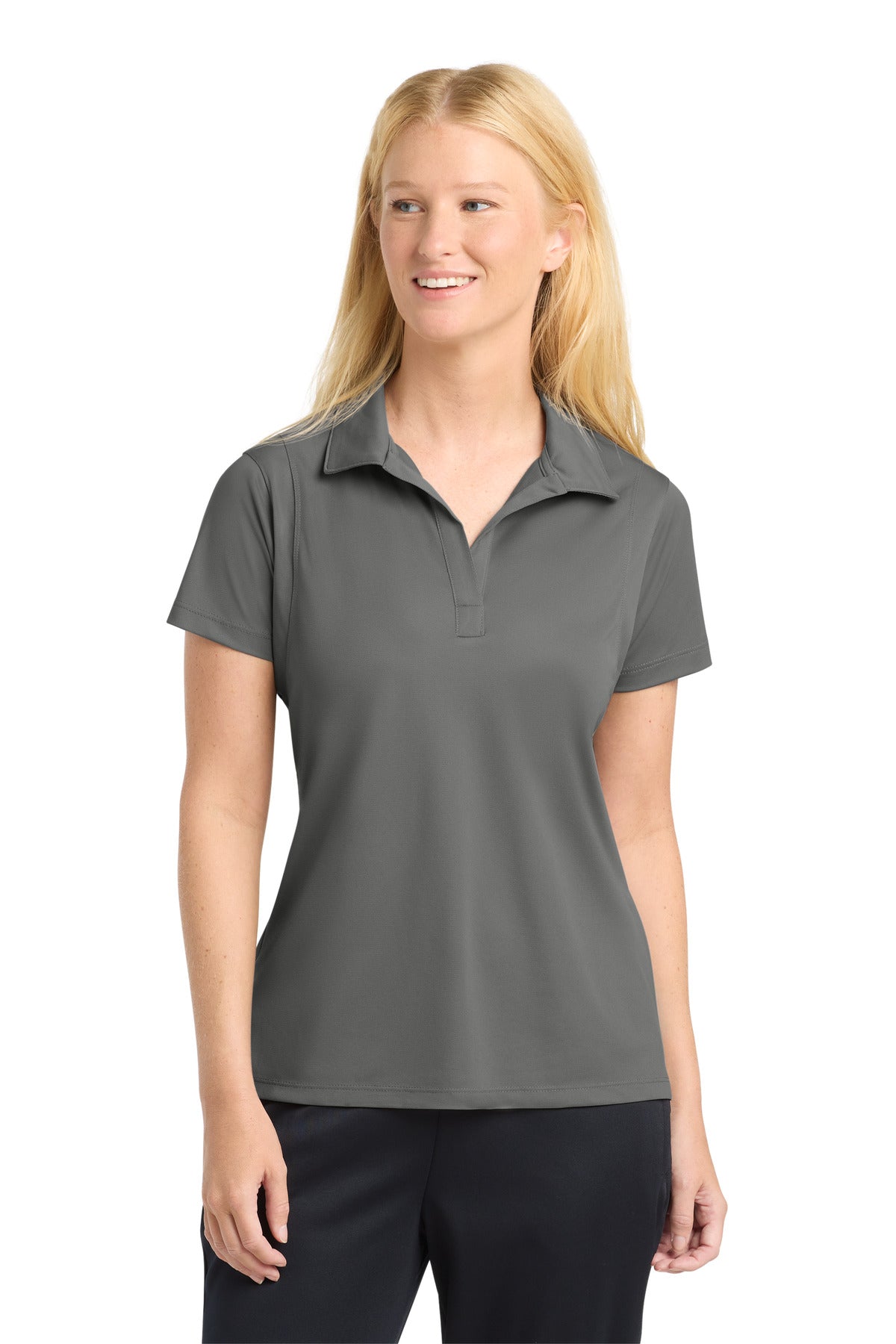 Custom Embroidery or DTF Print - Sport-Tek ® Women's Micropique Sport-Wick ® Polo. LST650