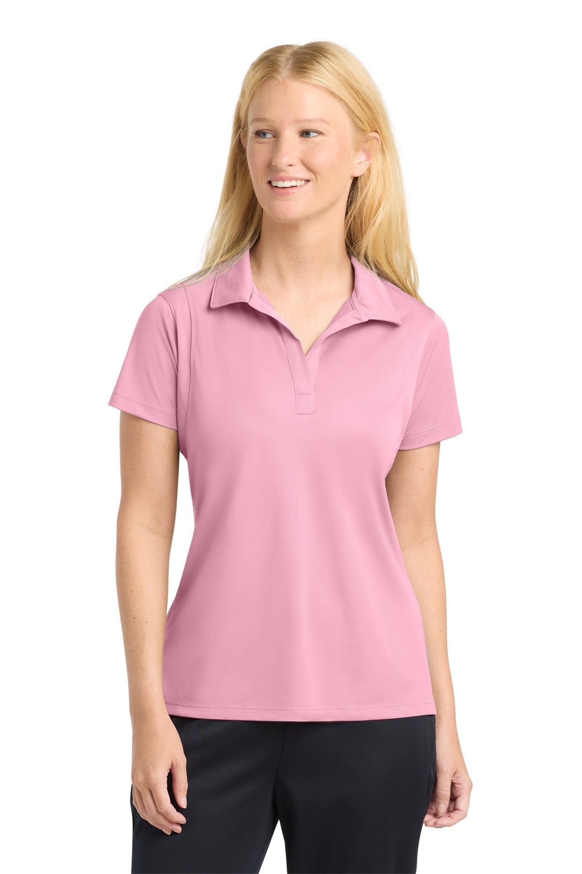 Custom Embroidery or DTF Print - Sport-Tek ® Women's Micropique Sport-Wick ® Polo. LST650