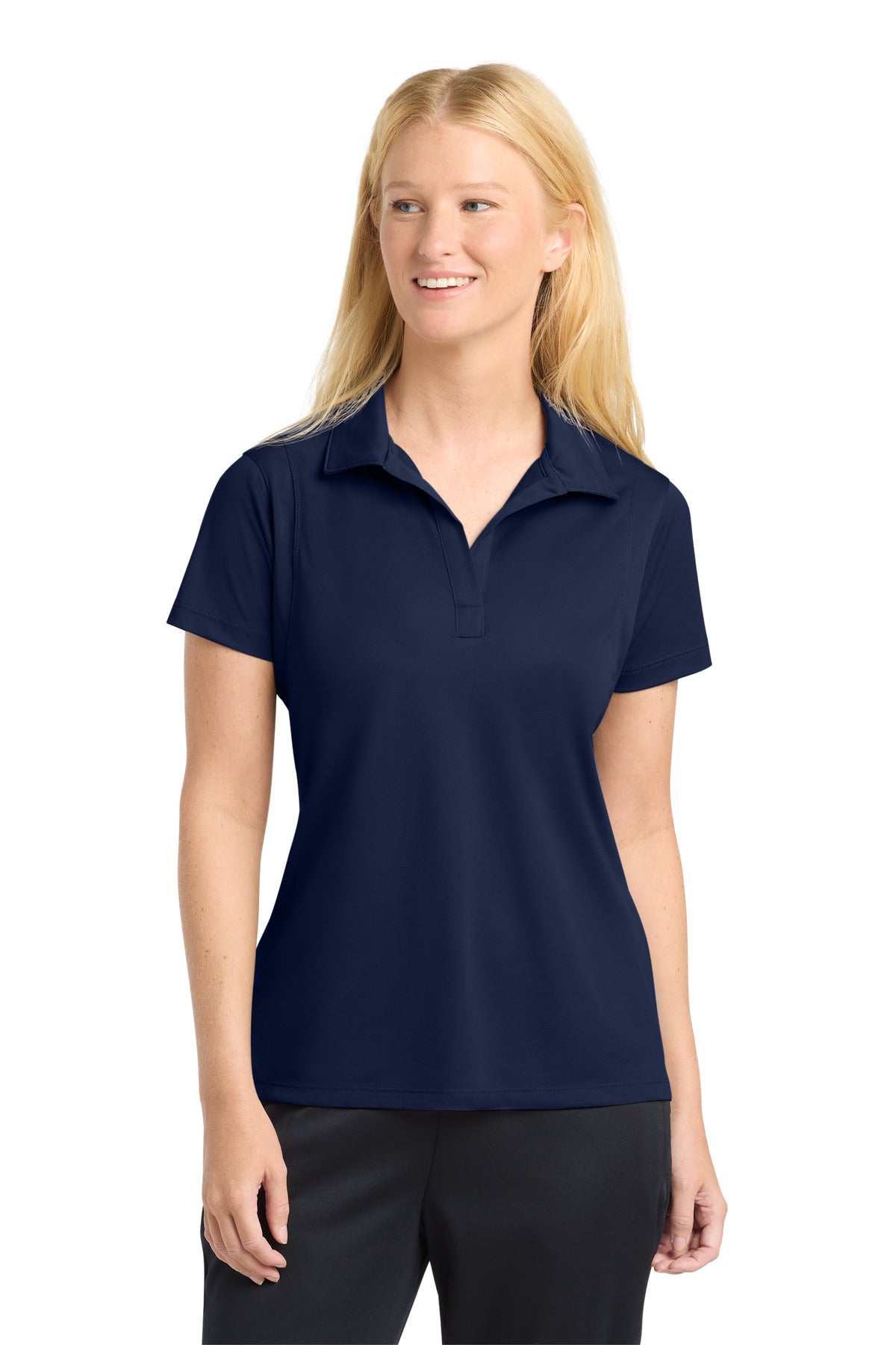Custom Embroidery or DTF Print - Sport-Tek ® Women's Micropique Sport-Wick ® Polo. LST650