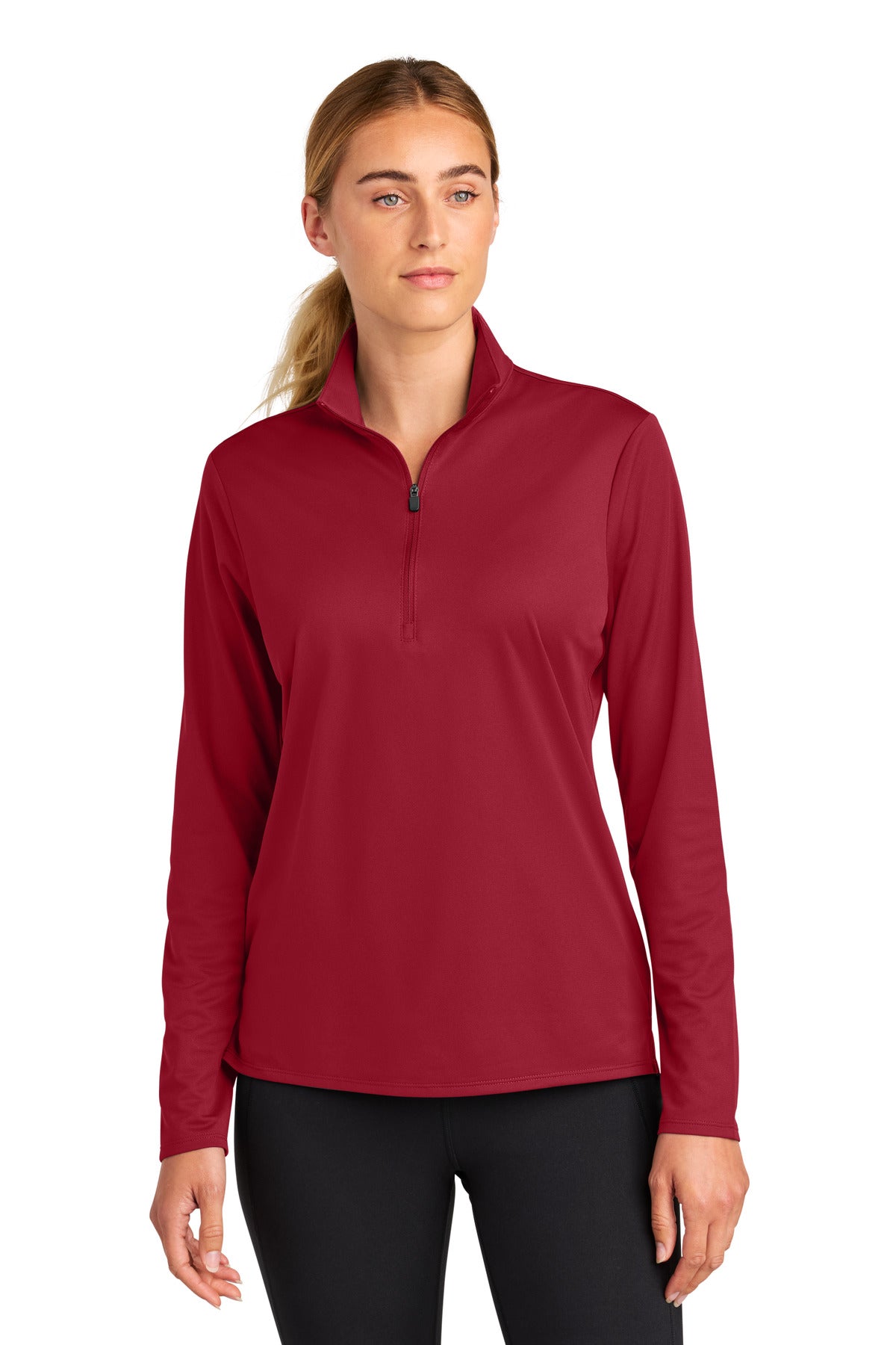 Custom Embroidery or DTF Print - Sport-Tek ® Women's Micropique Sport-Wick ® 1/4-Zip LST672